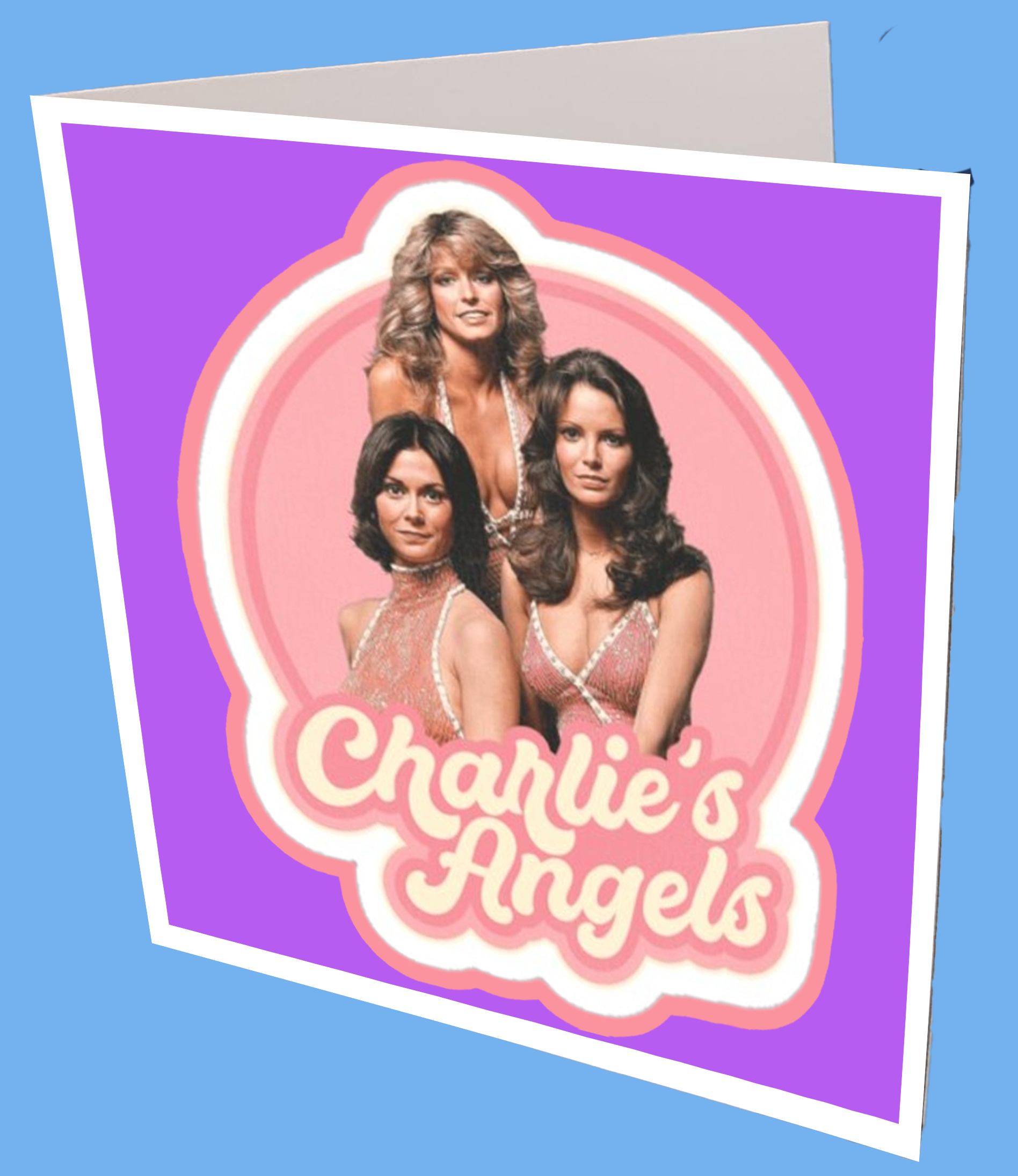 Charlies Angels Greeting Card