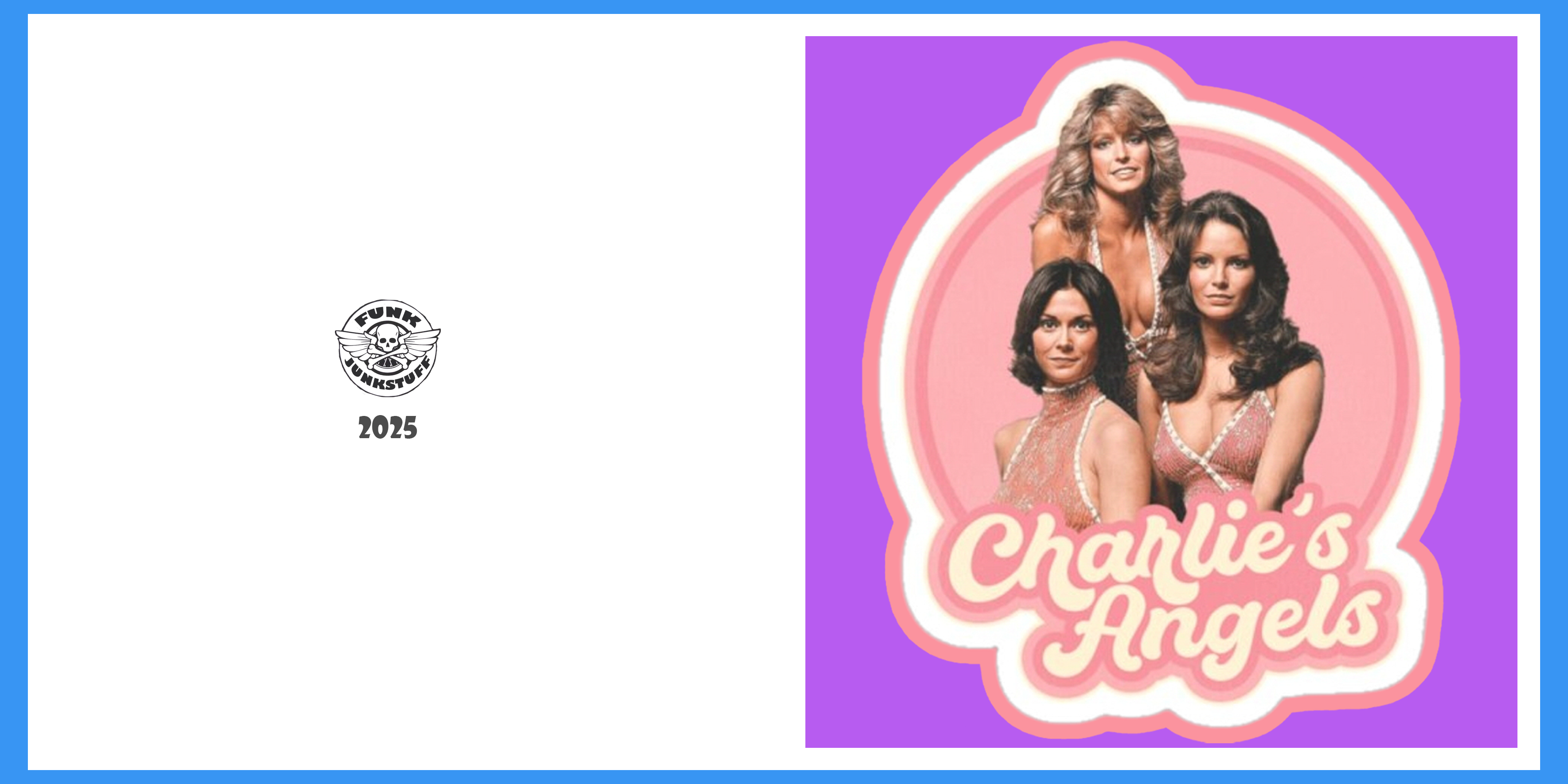 Charlies Angels Greeting Card