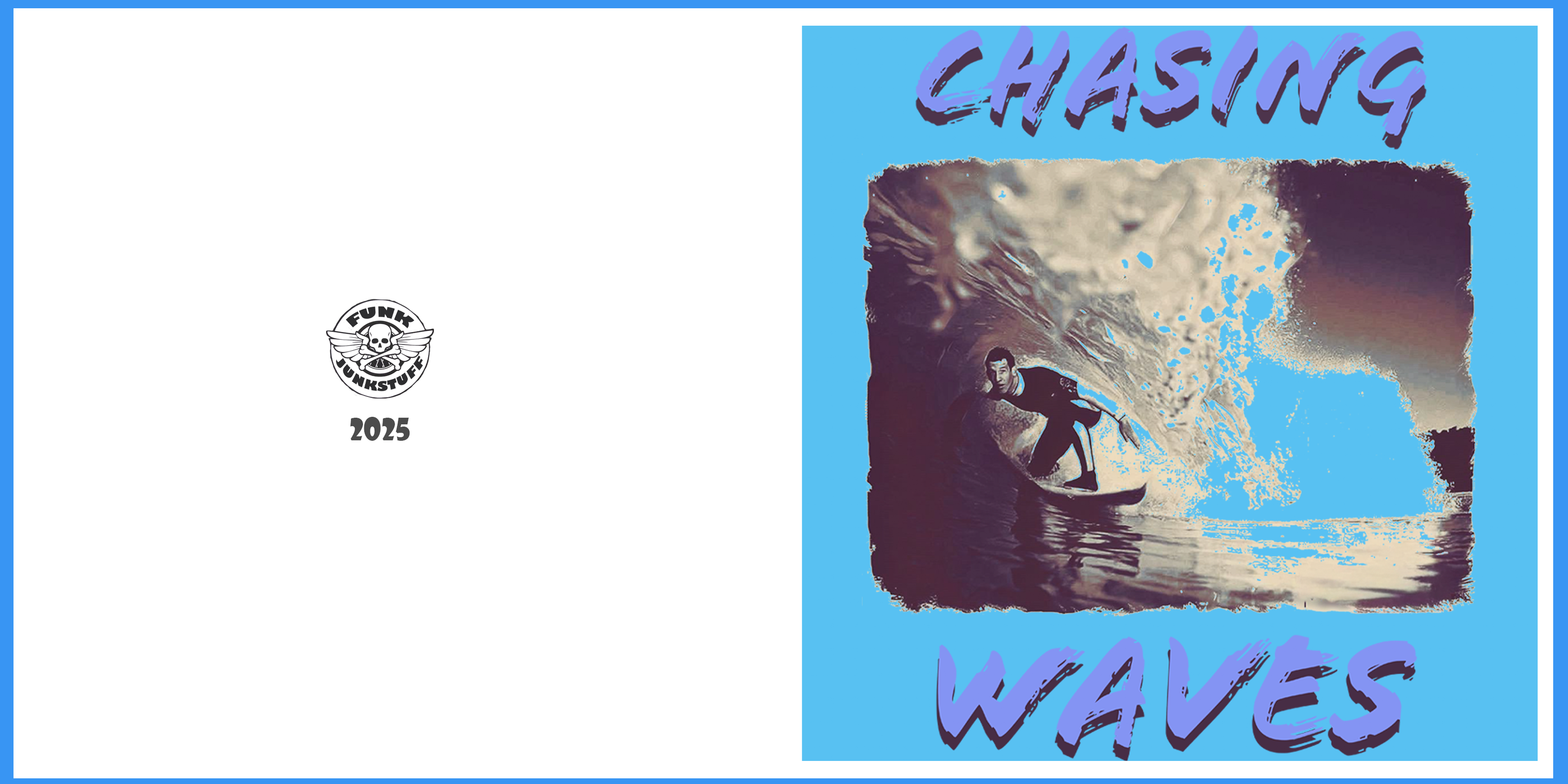 Chasing Waves Greeting Card