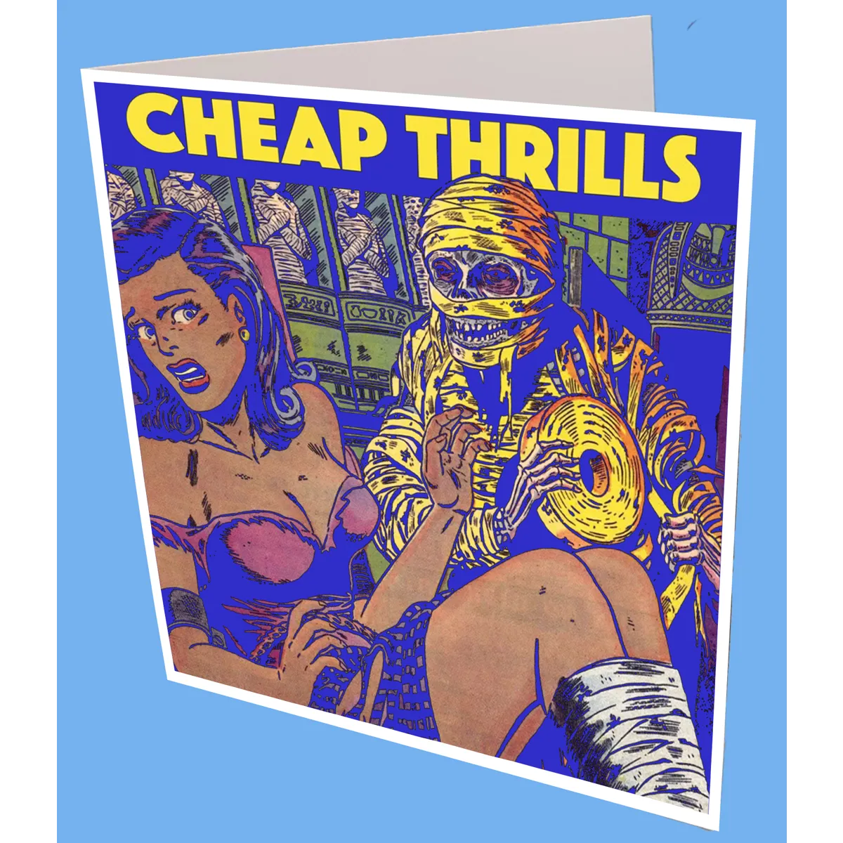 Cheap Thrills Greeting Card
