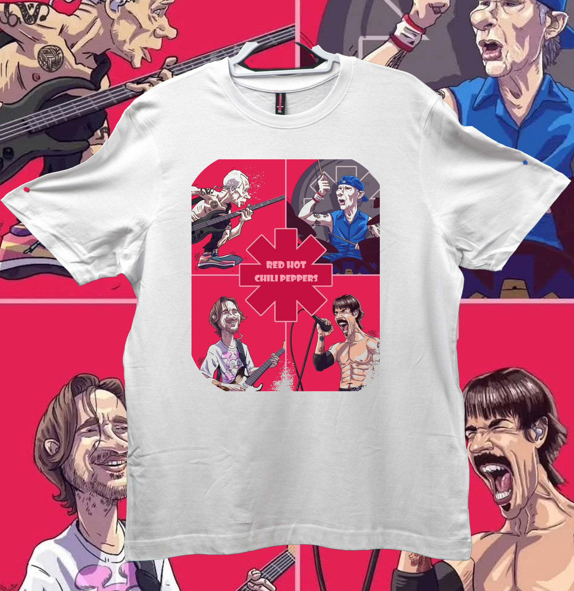 Red Hot Chili Peppers Cartoon