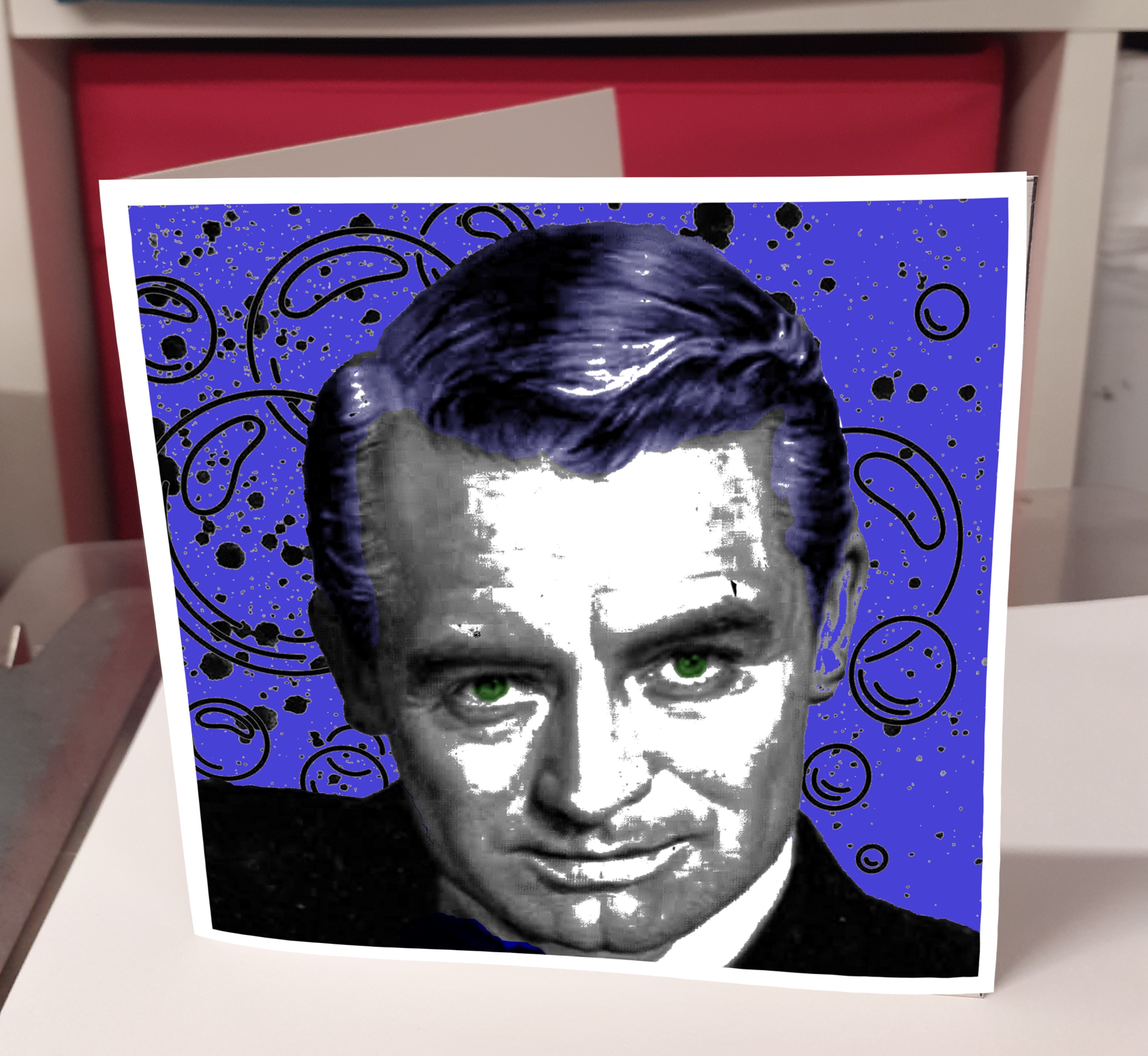 Cary Grant Greeting Card