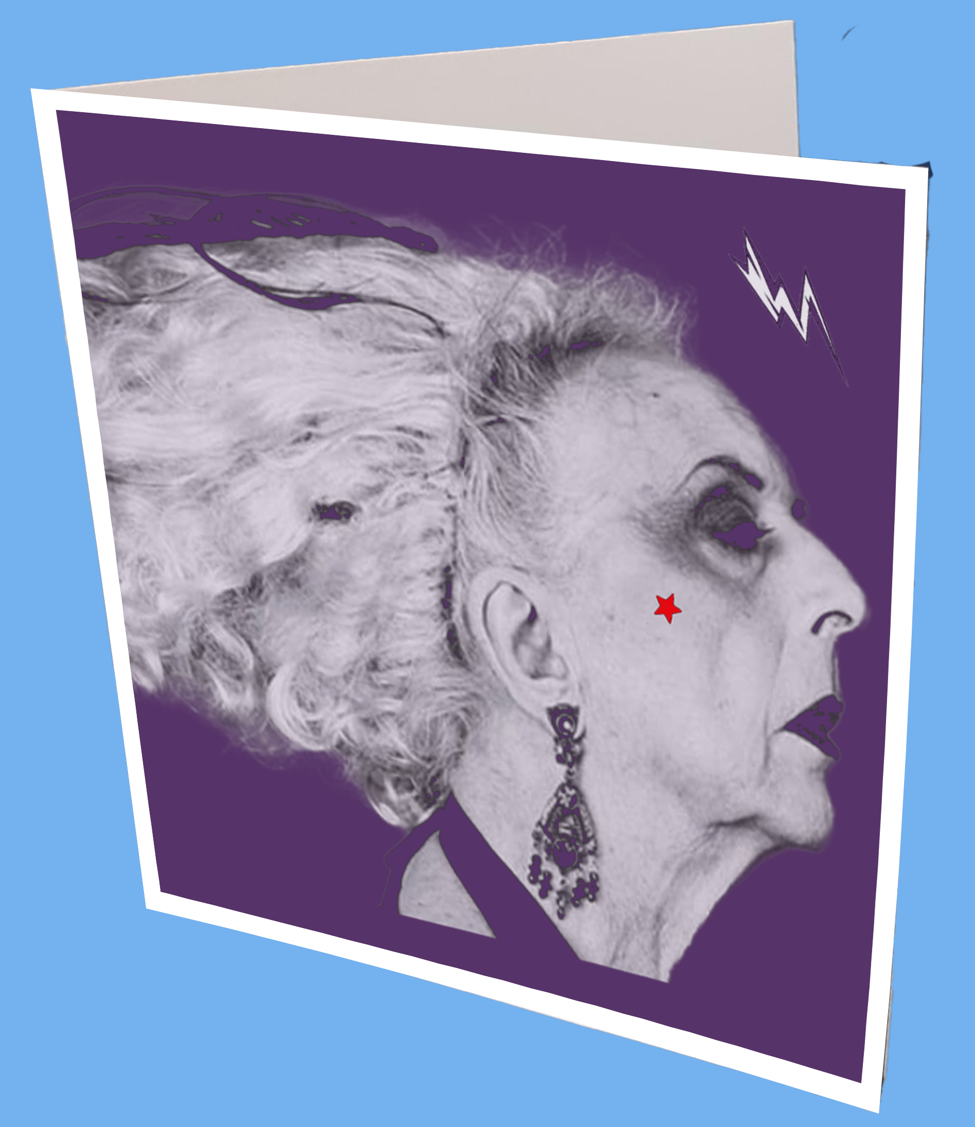 Quentin Crips Greeting Card