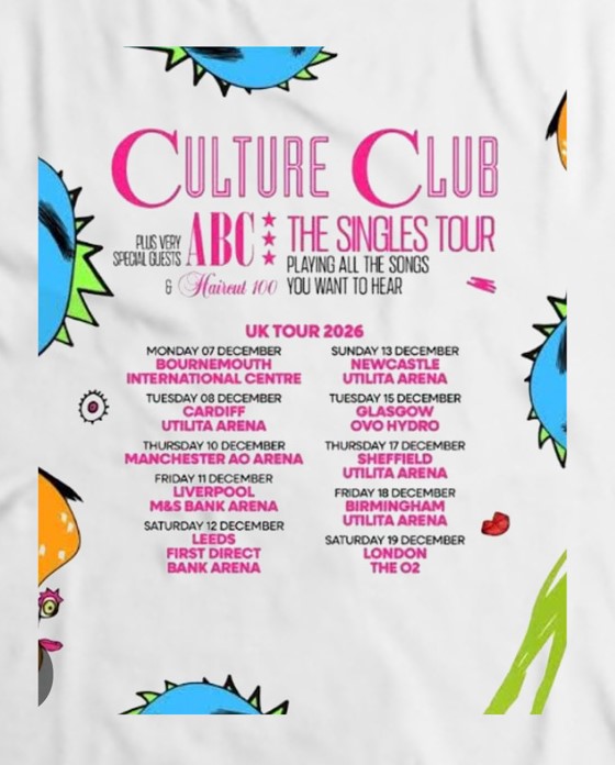 Culture Club The Singles UK Tour 2026
