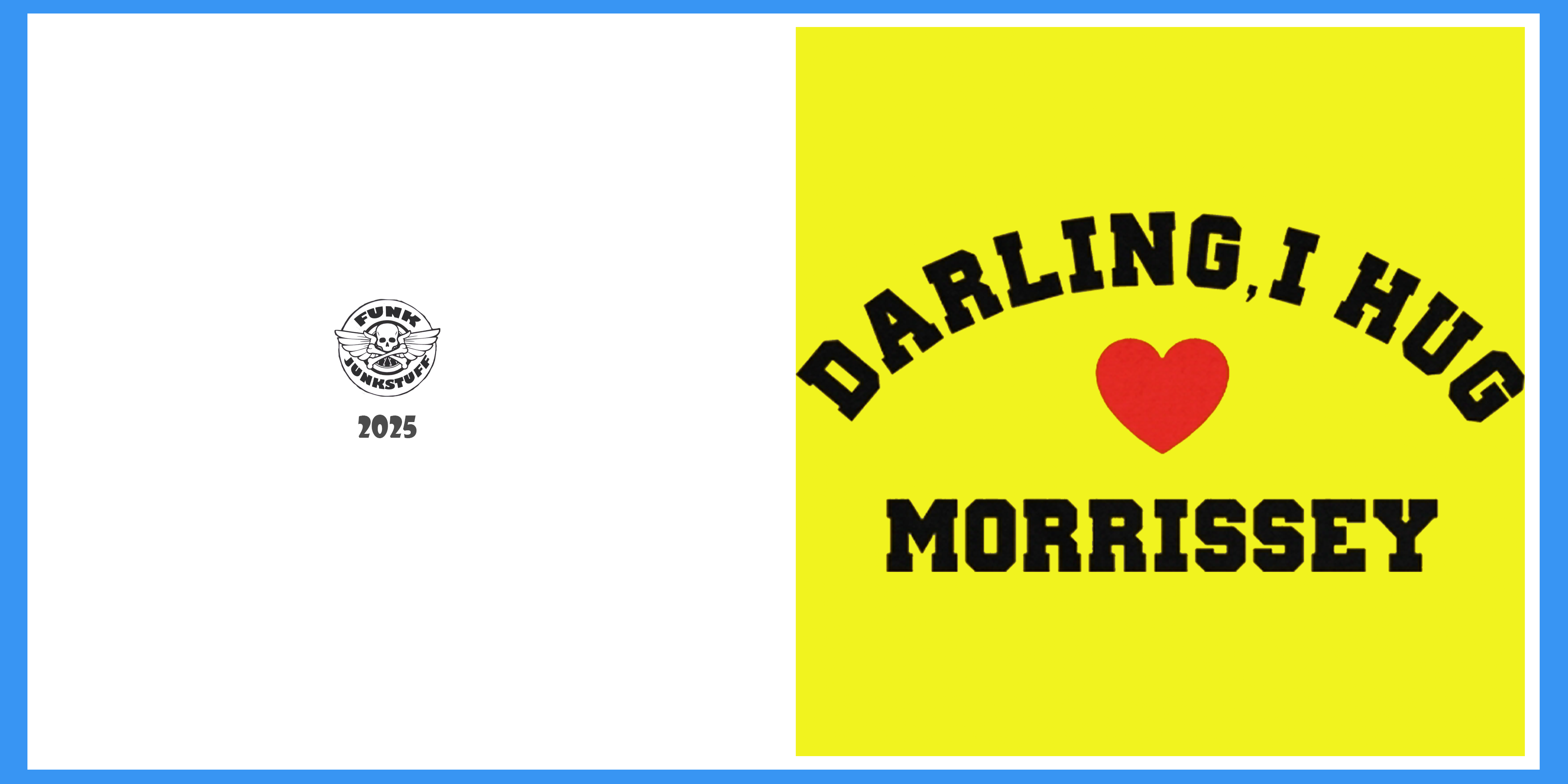 Darling I Hug Morrissey Greeting Card