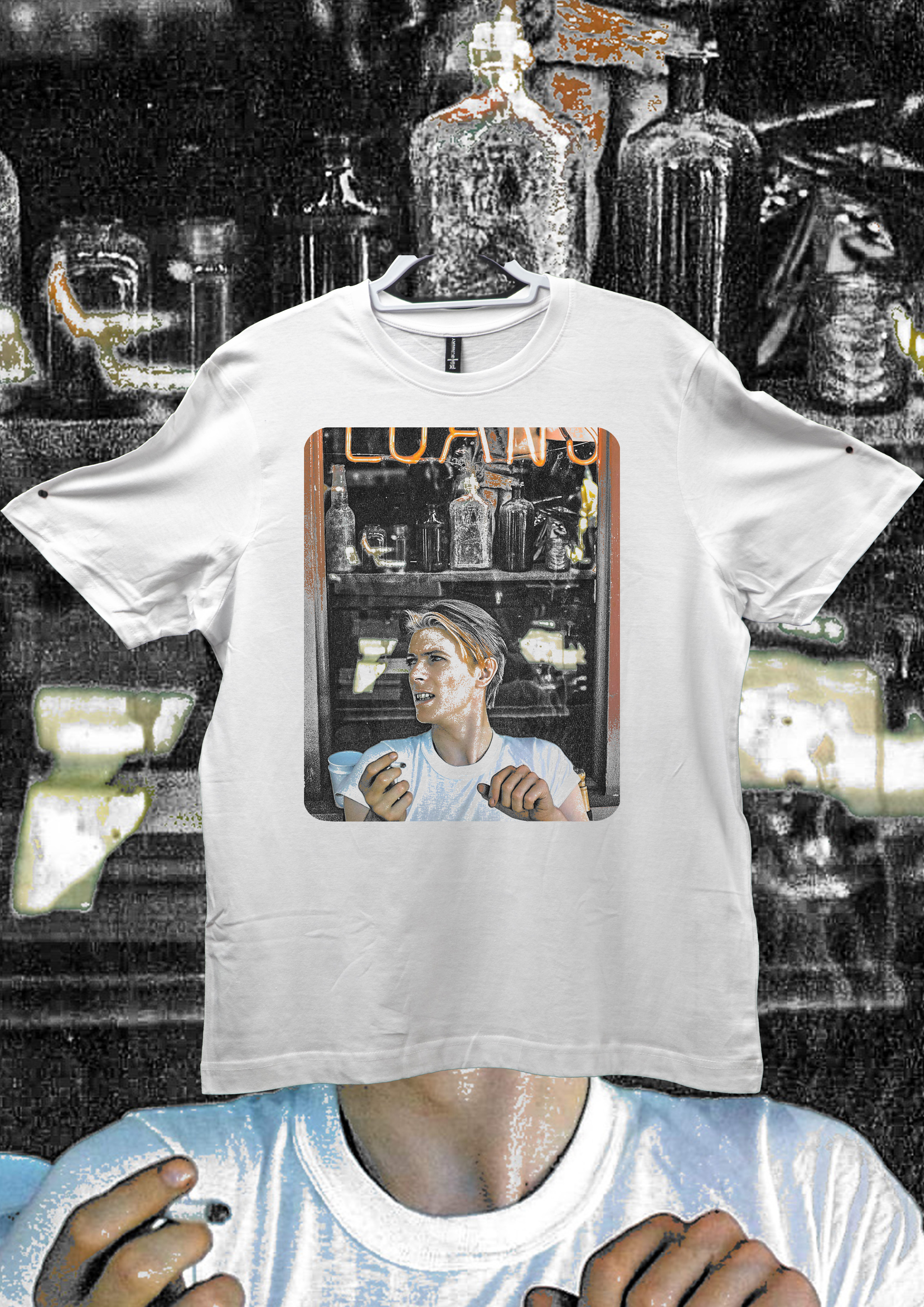 Bowie Smoking T-shirt