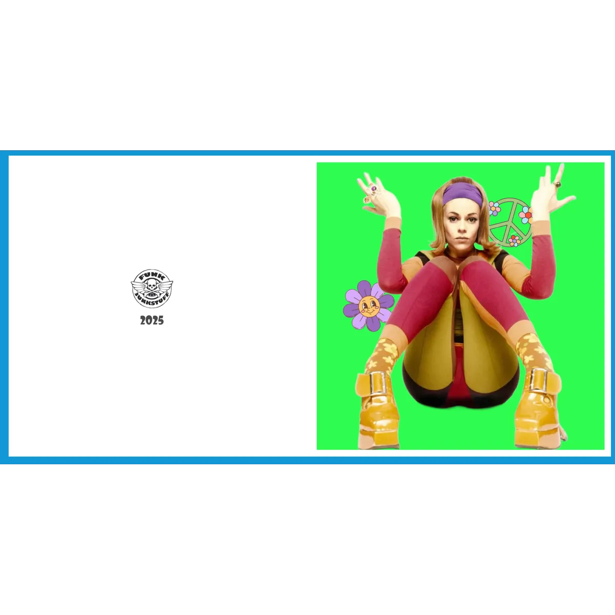 Deee-Lite Greeting Card