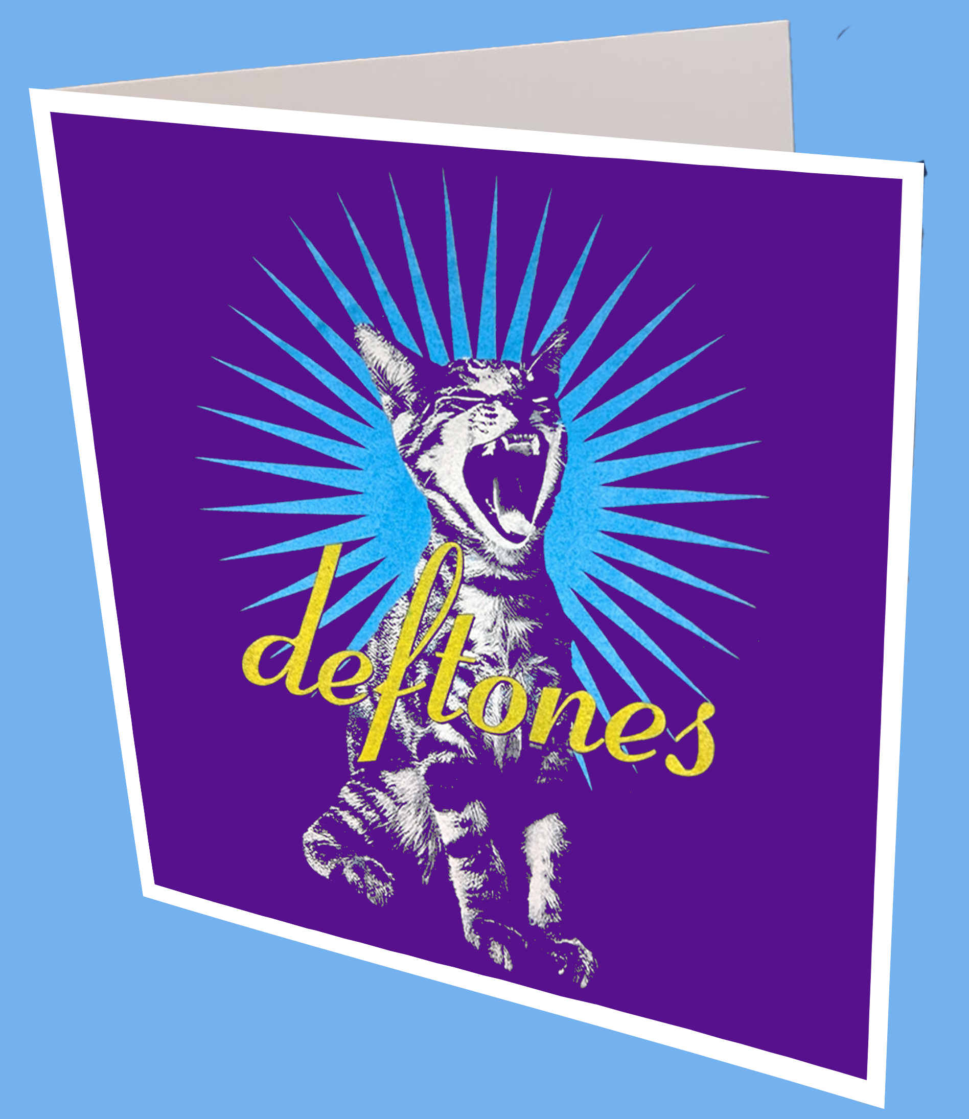 Deftones Greeting Card