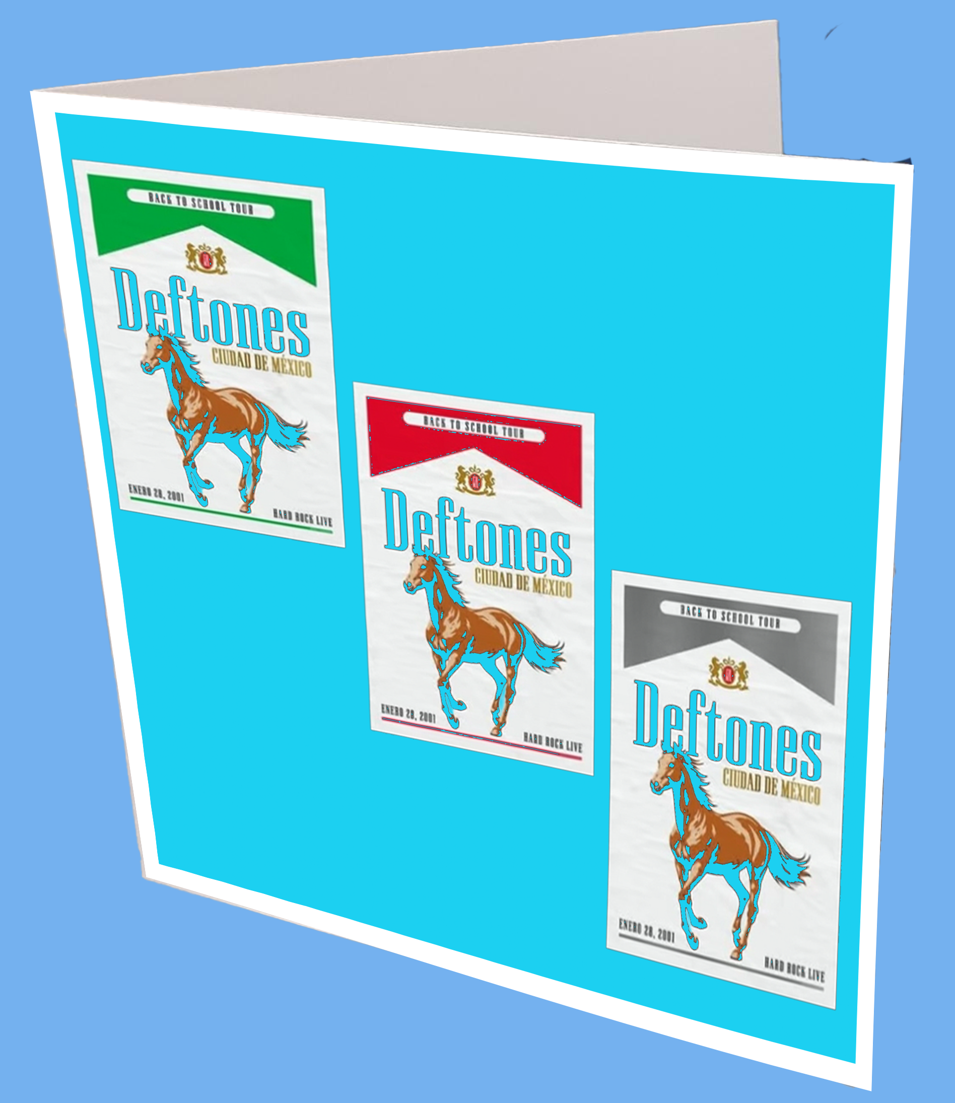 Deftones Fags Greeting Card
