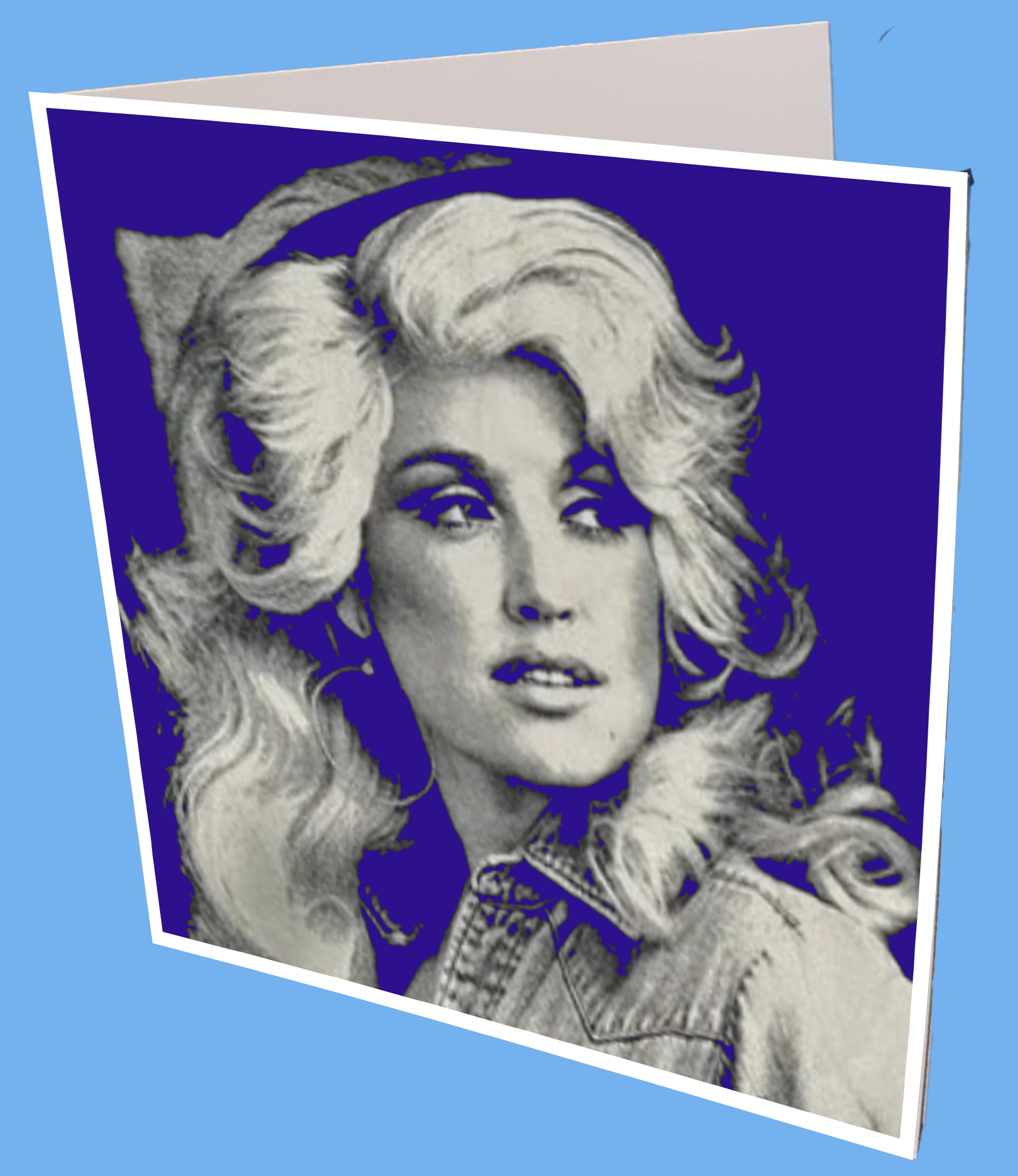 Dolly Parton Greeting Card
