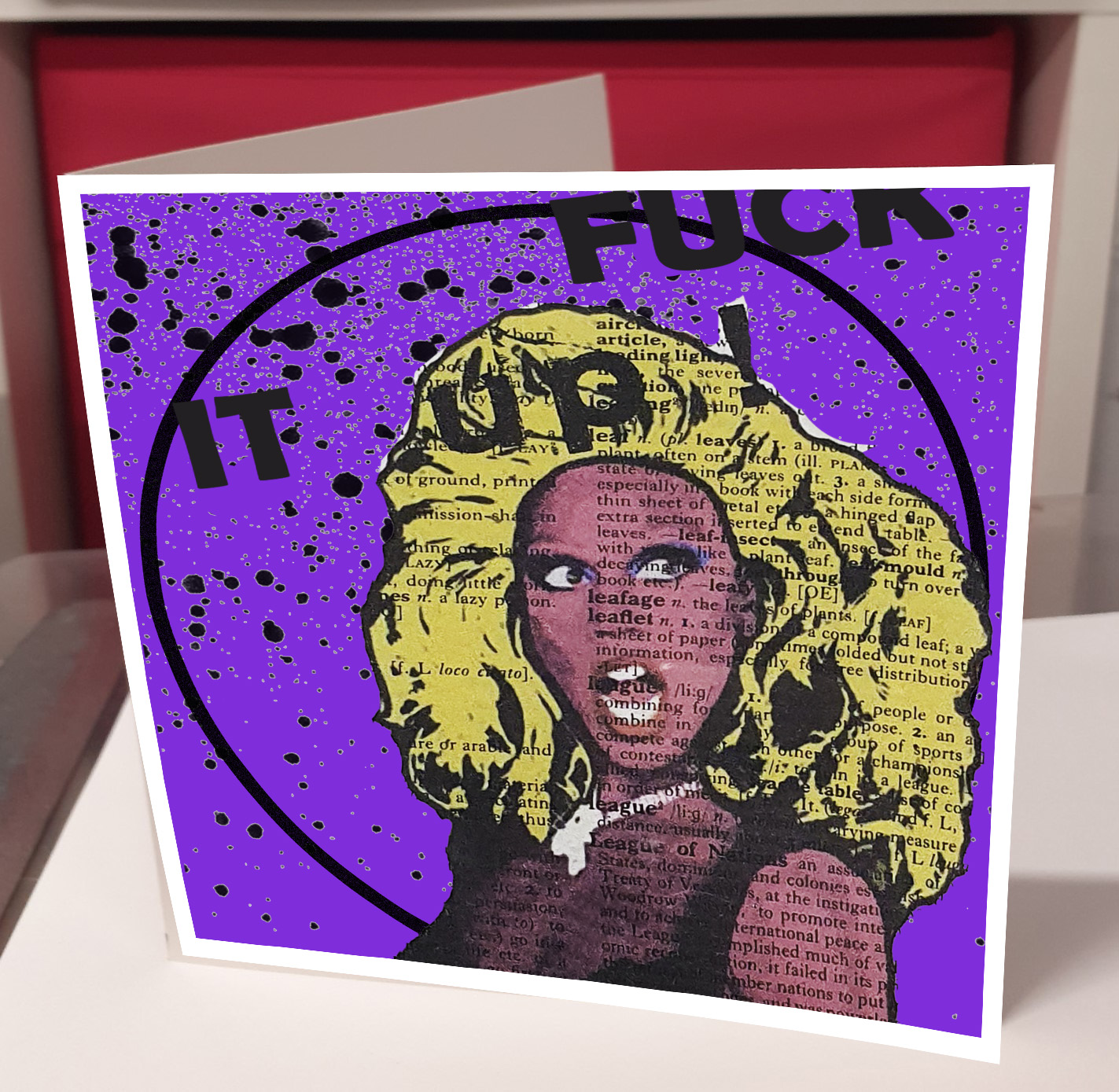 Don't Fuck It Up Greeting Card