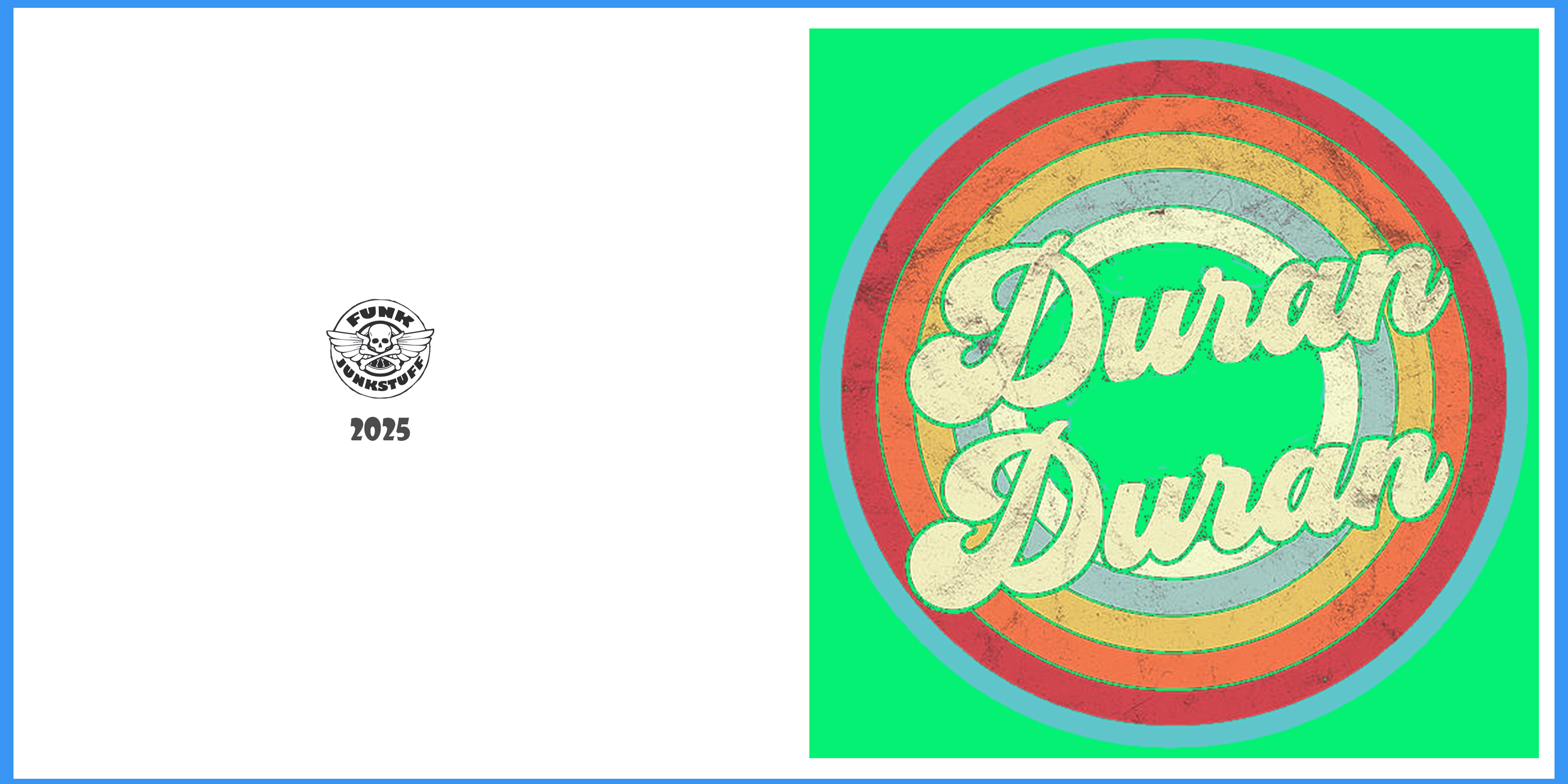 Duran Duran Greeting Card