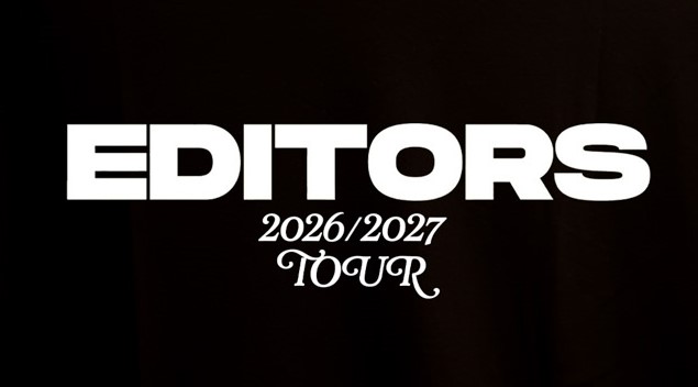 Editors 2026/2027 Tour