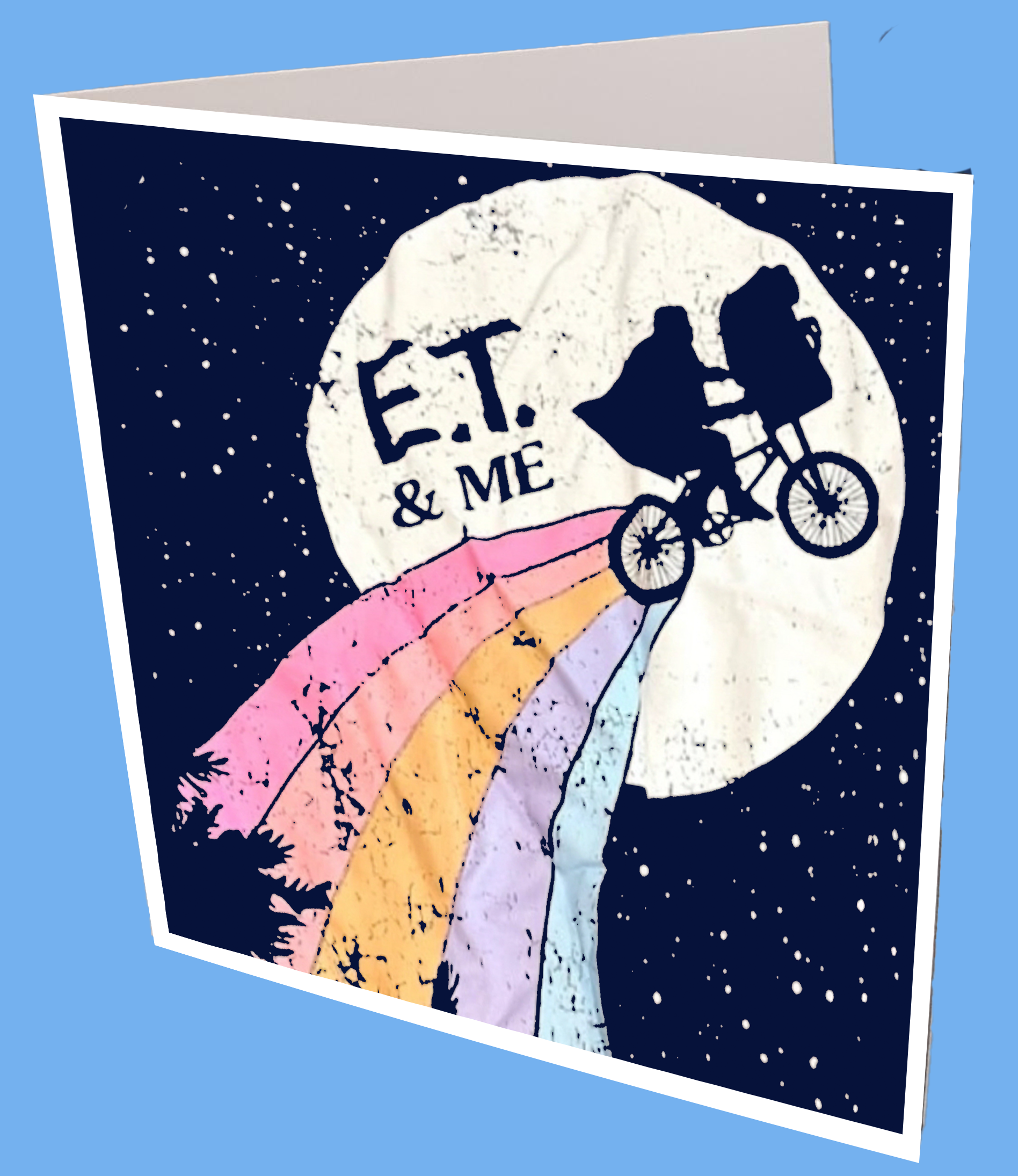 E.T and Me Greeting Card