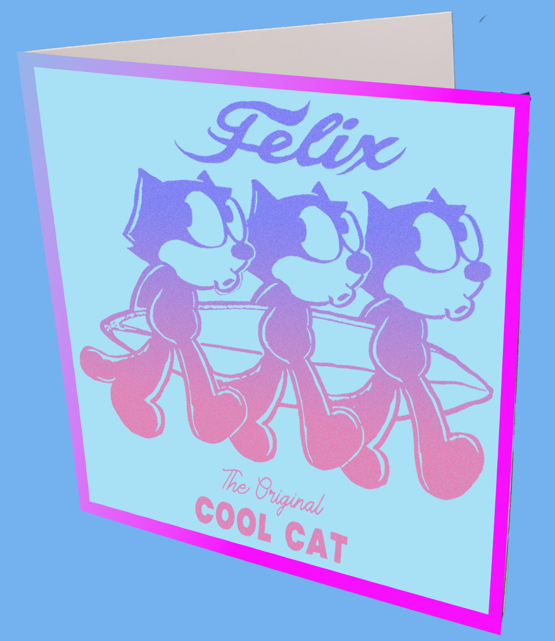 Felix Greeting Card