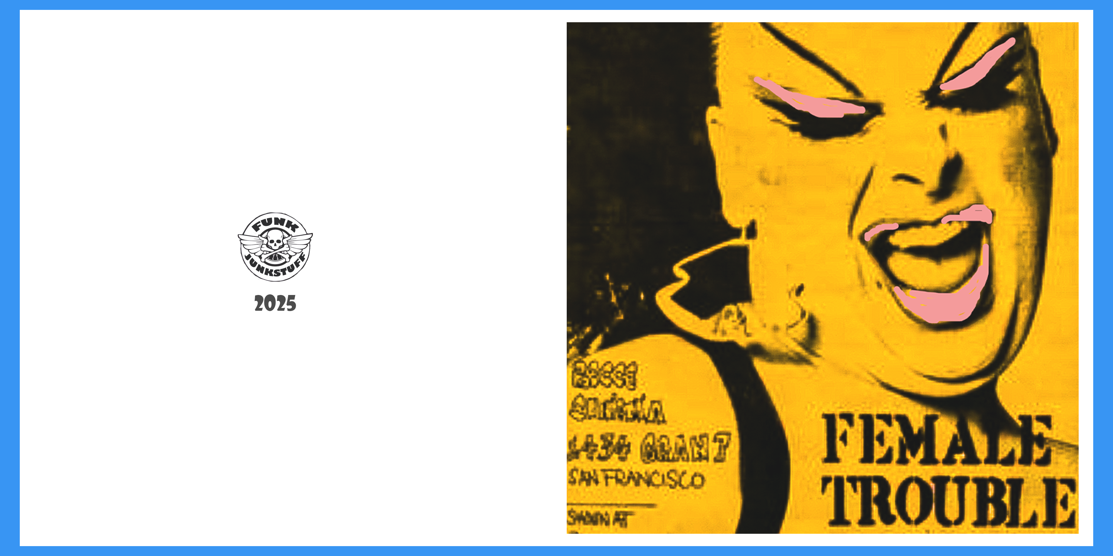 Female Trouble greeting Card