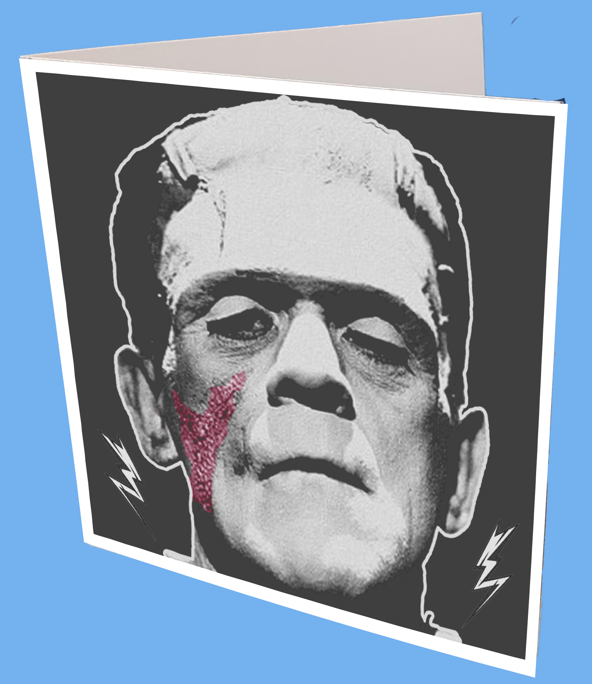Frankenstein Greeting Card