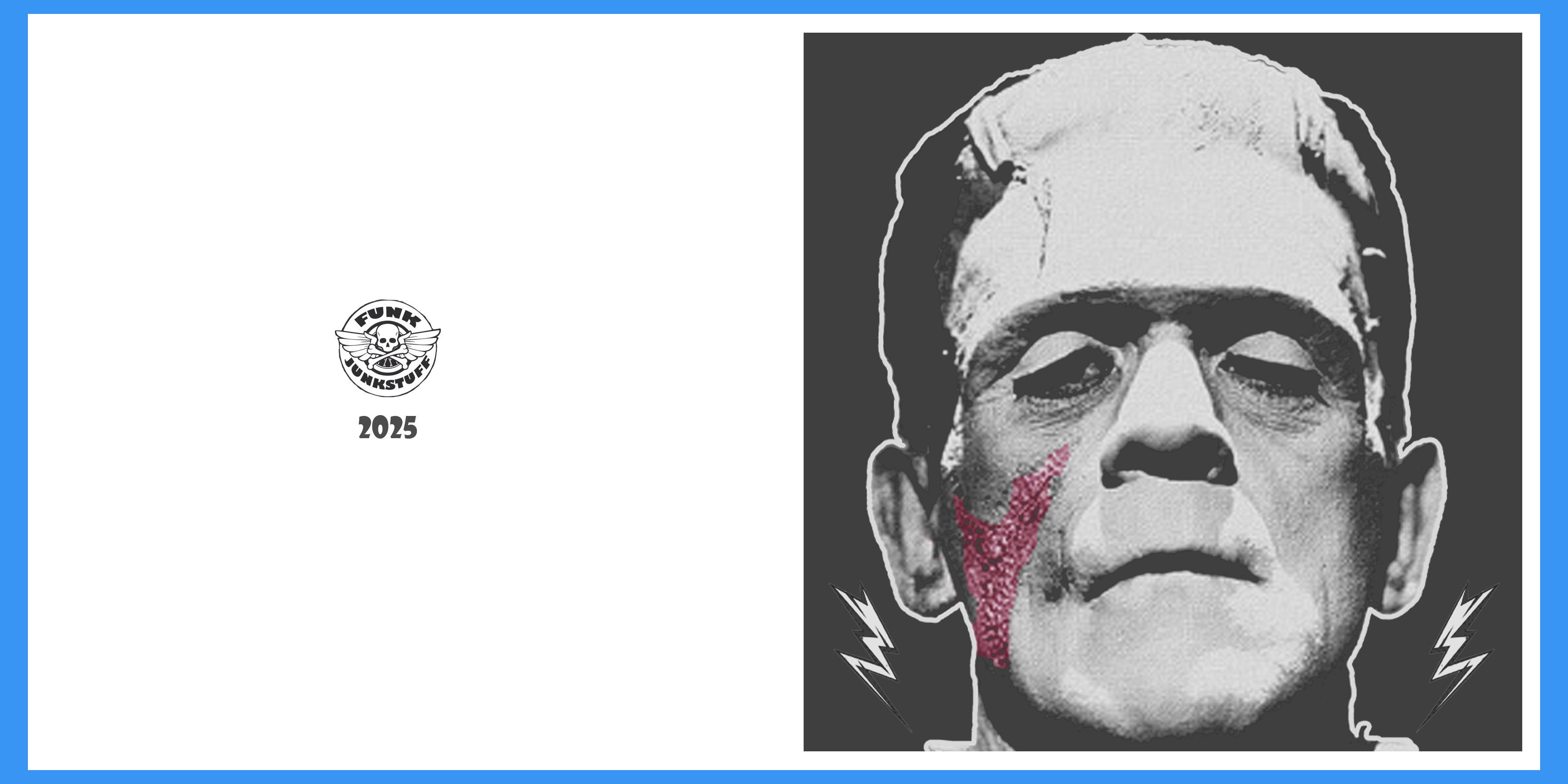 Frankenstein Greeting Card