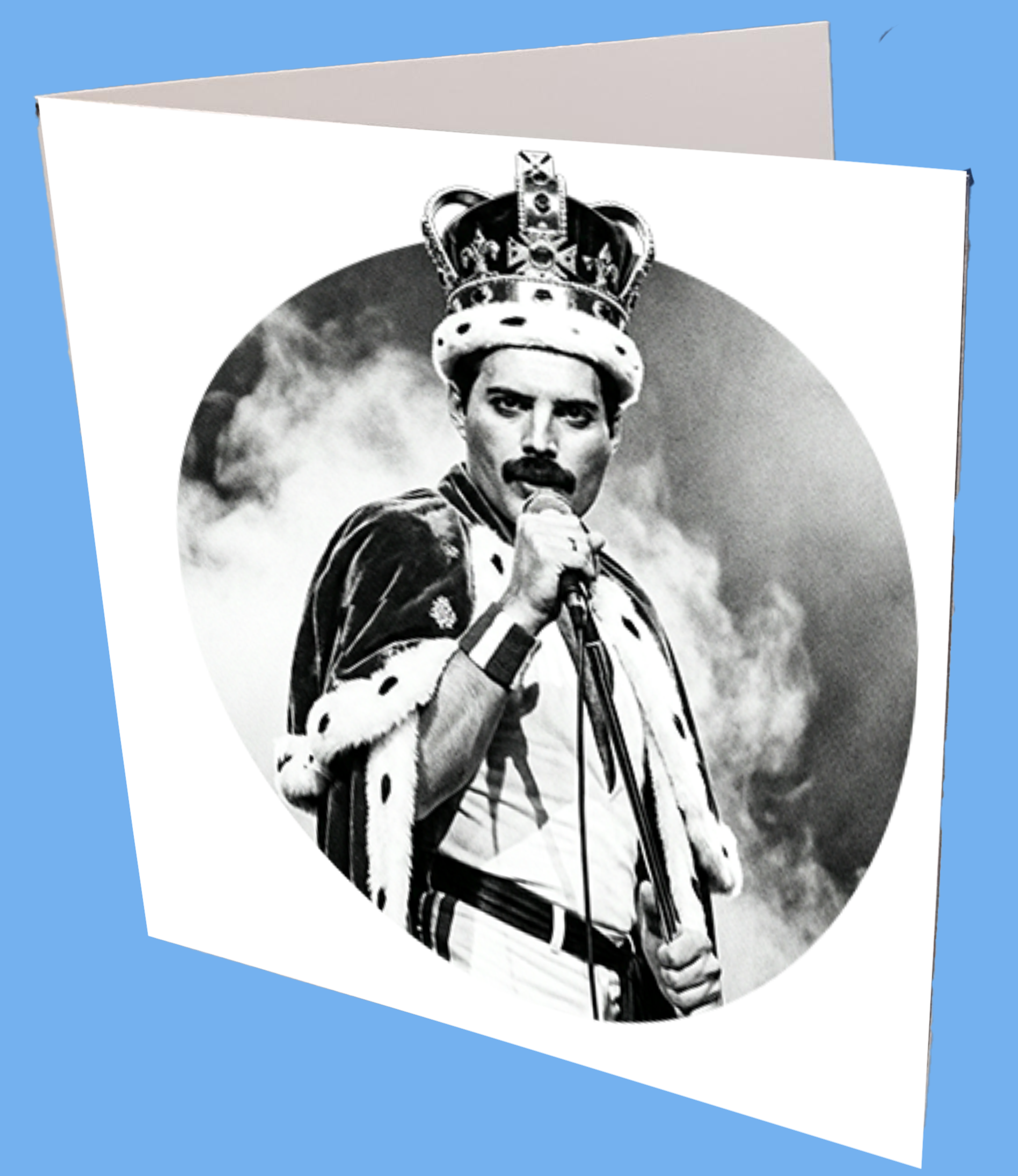 Freddie Mercury Greeting Card