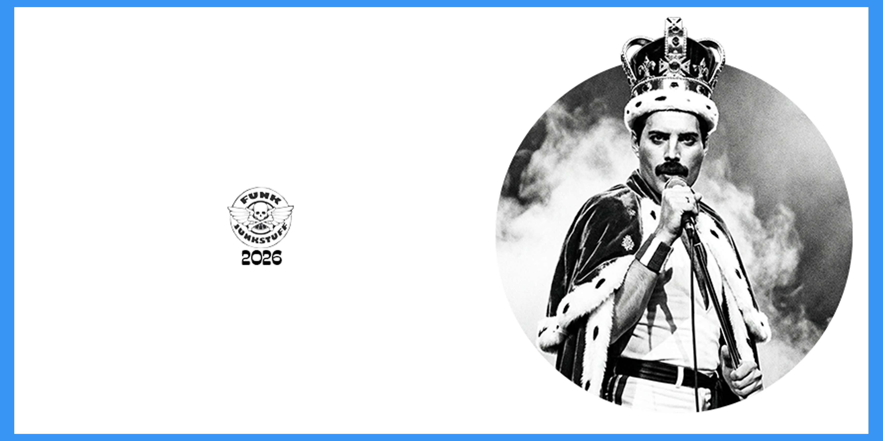 Freddie Mercury Greeting Card