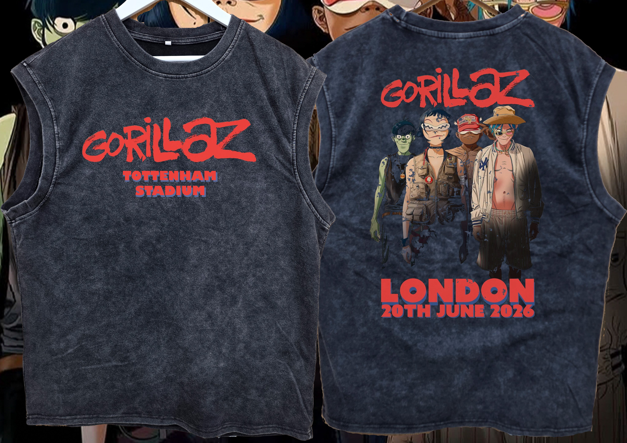Gorillaz Tottenham Stadium