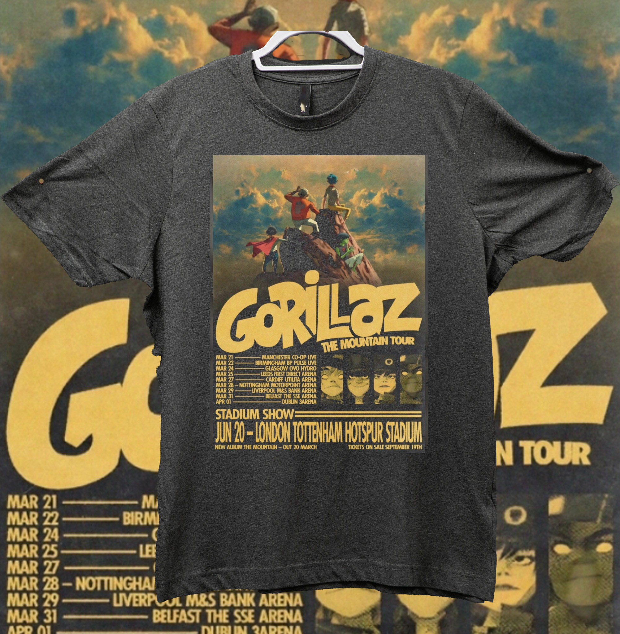 Gorillaz The Mountain Tour