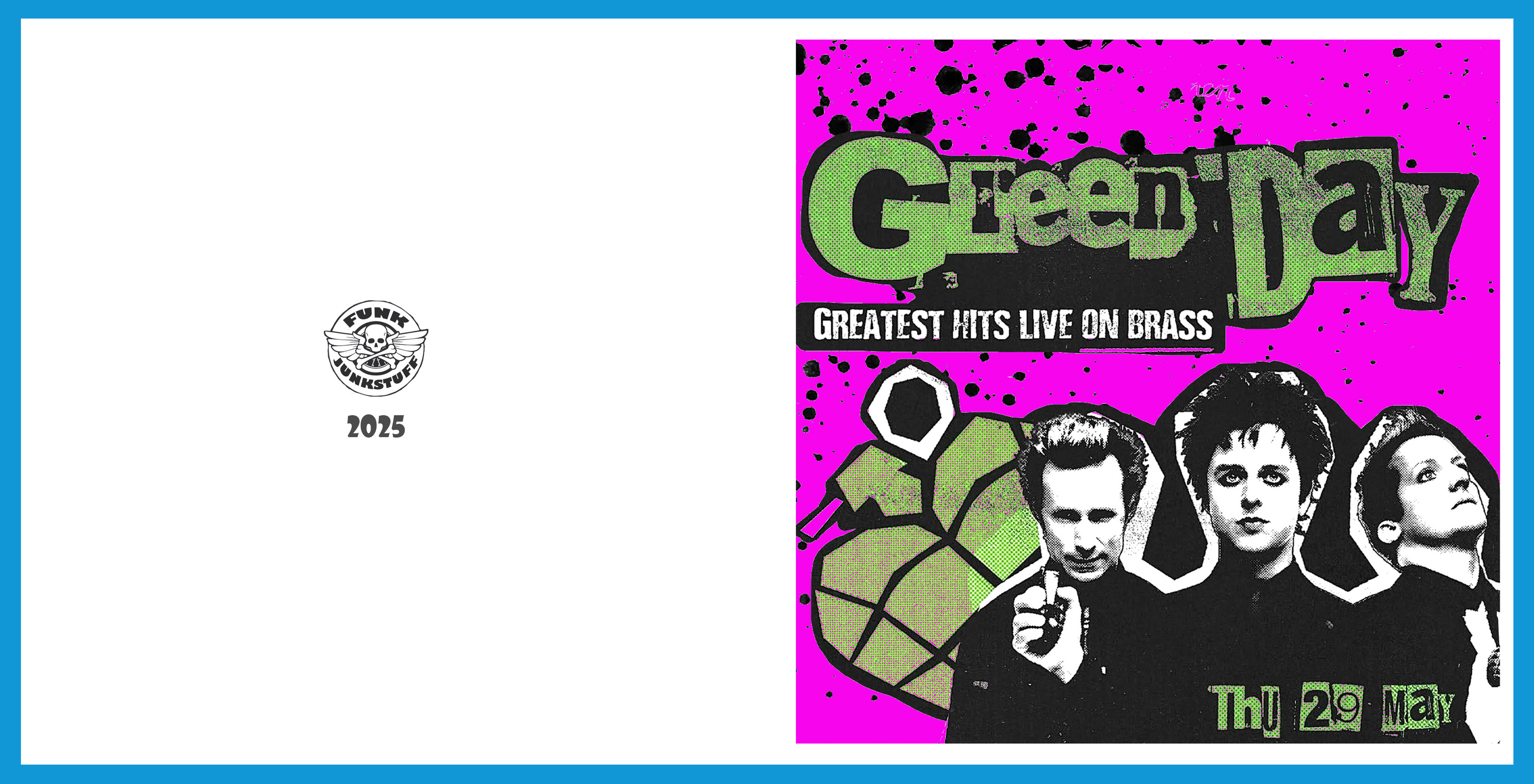 Green Day Greeting Card