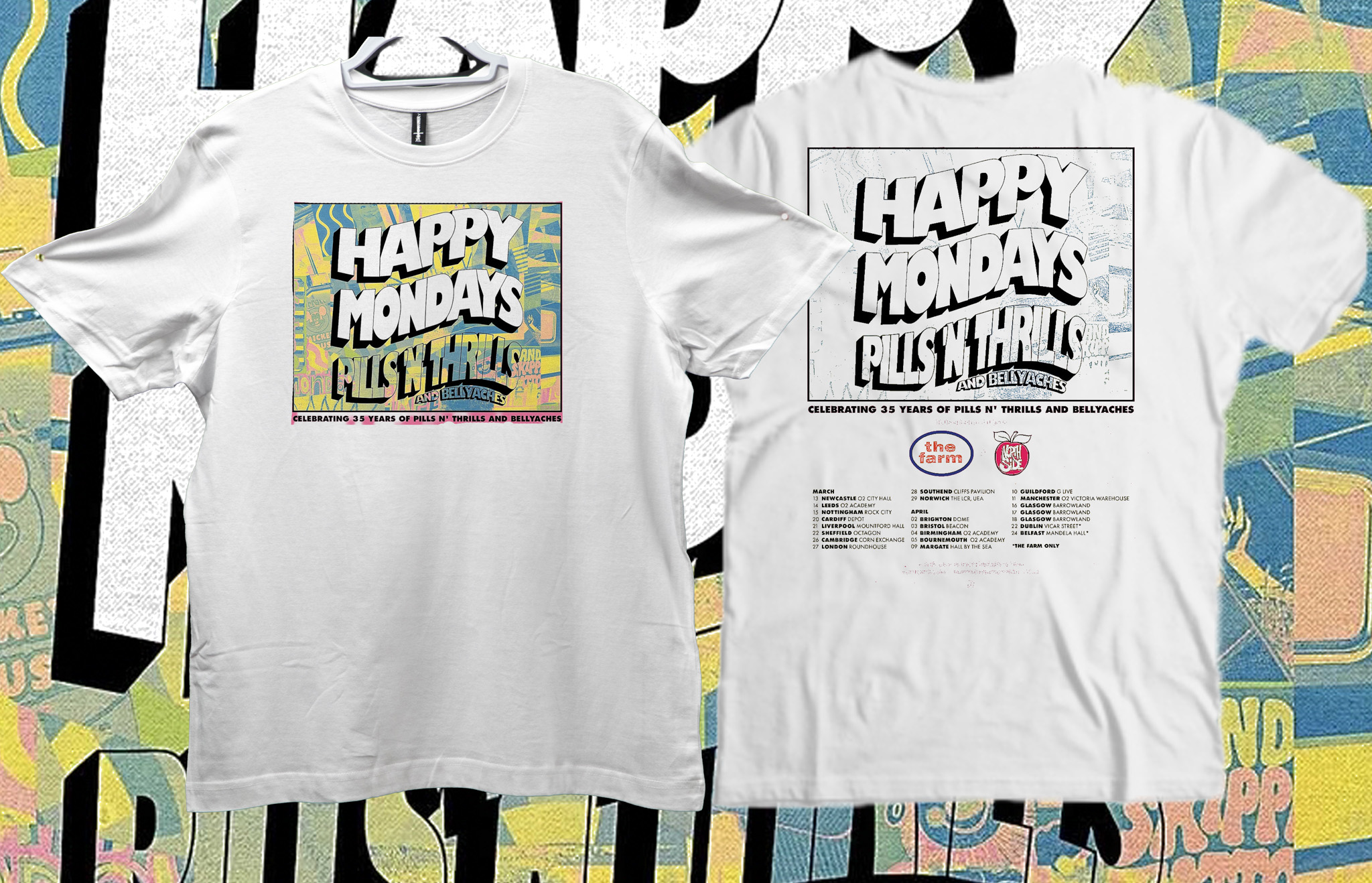 Happy Mondays. Pills n Thrills Tour