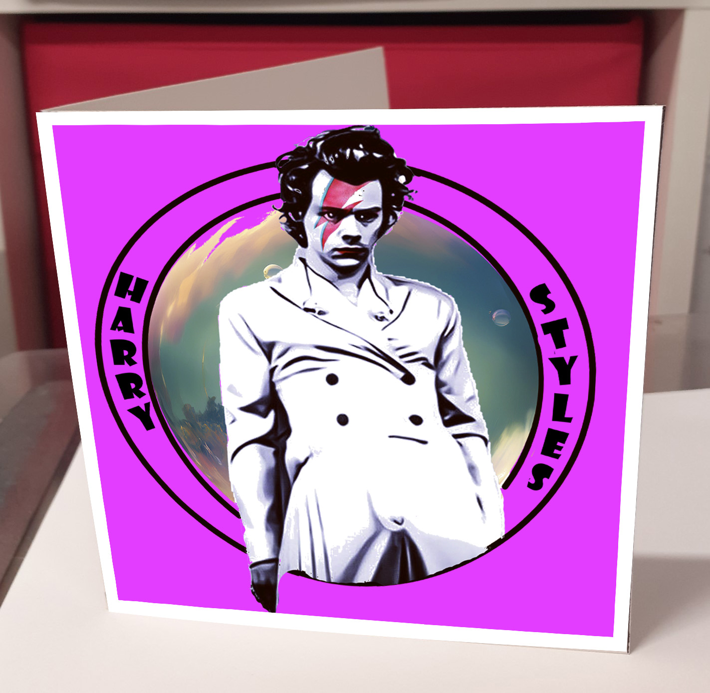 Harry Stardust Greeting Card