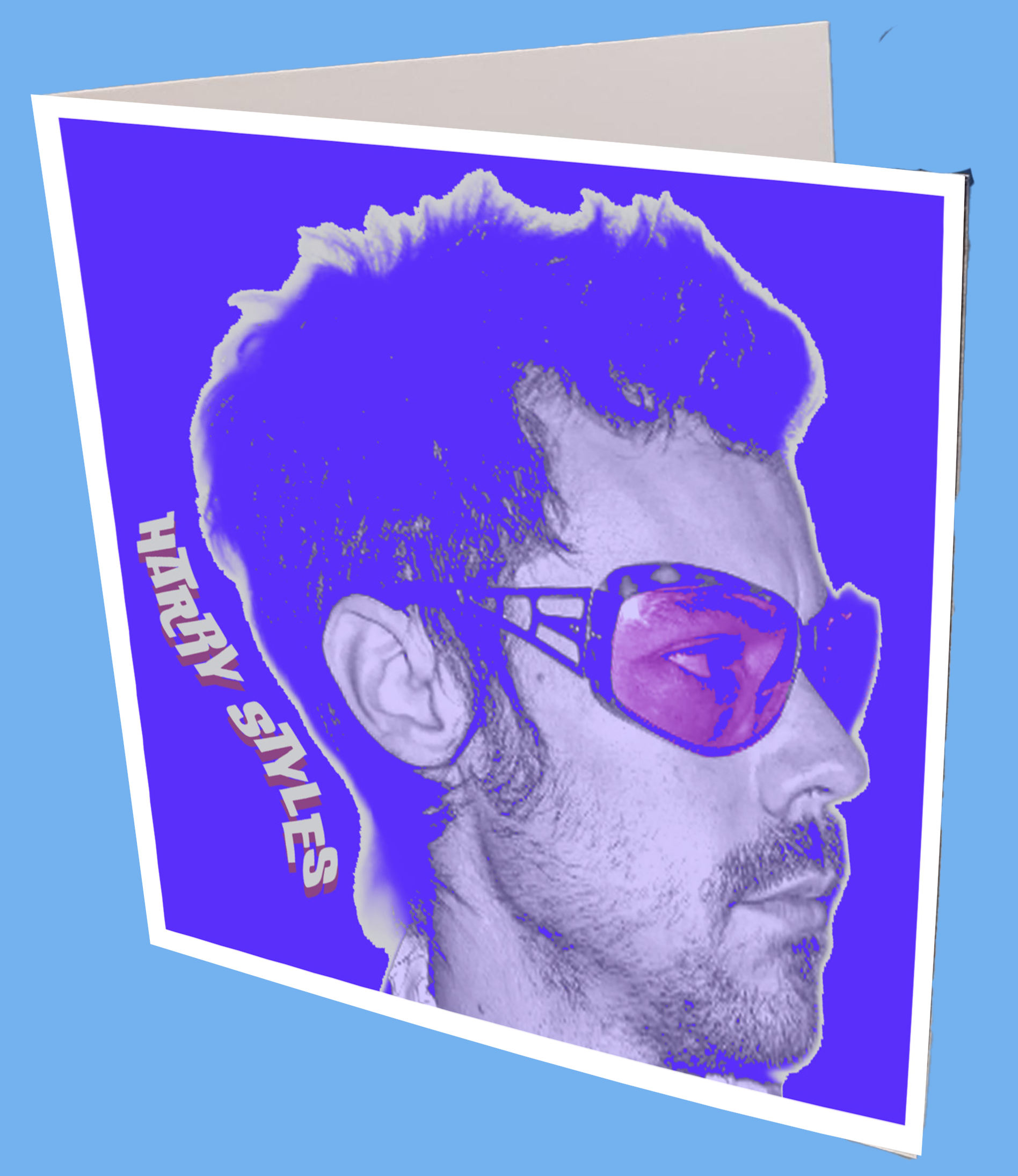 Harry Styles Greeting Card