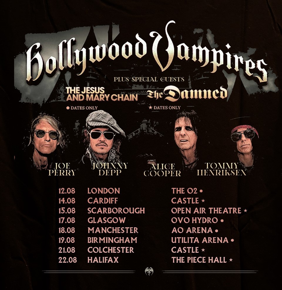 Hollywood Vampires 26 UK Tour