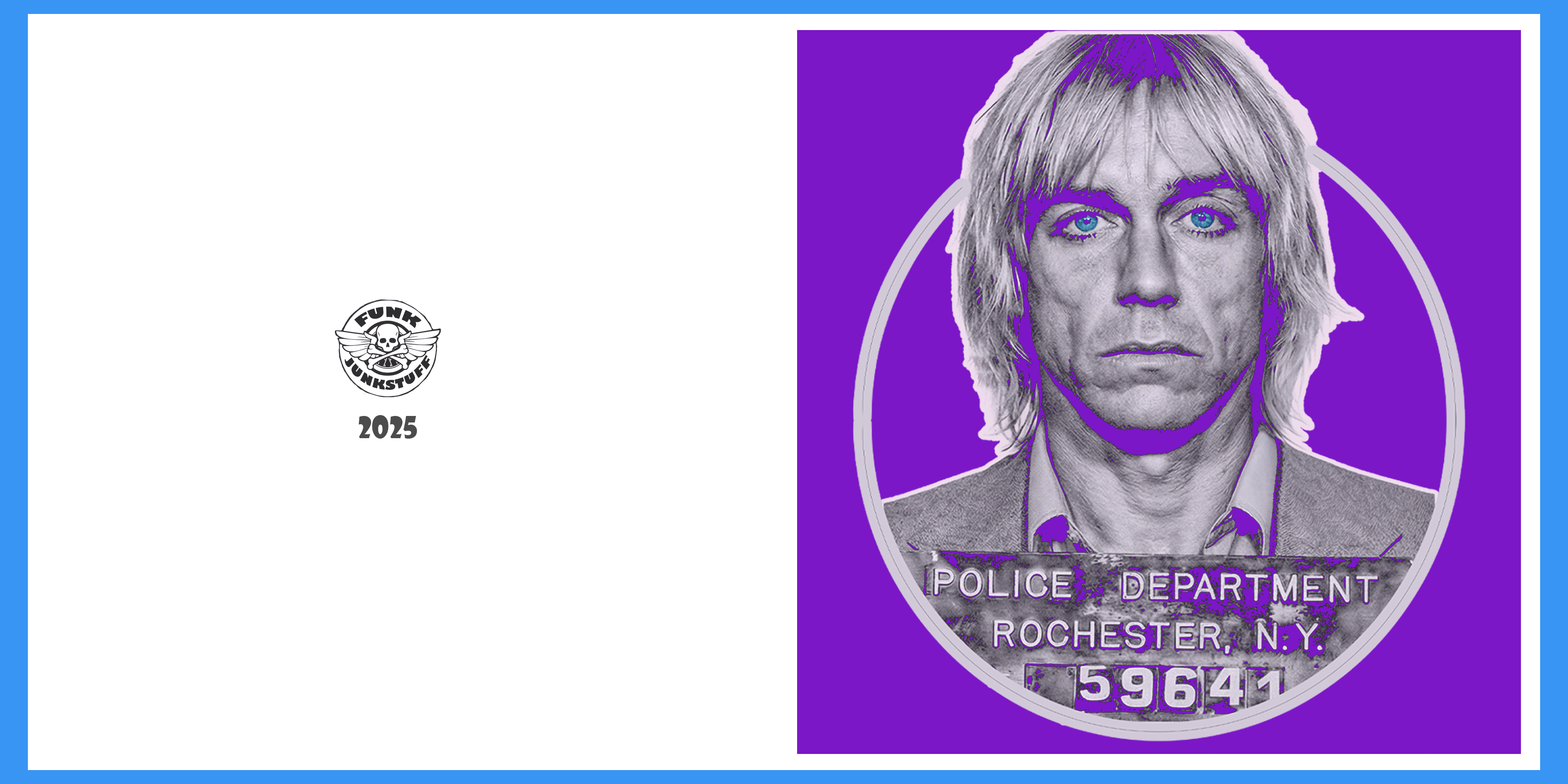 Iggy Pop Greeting Card