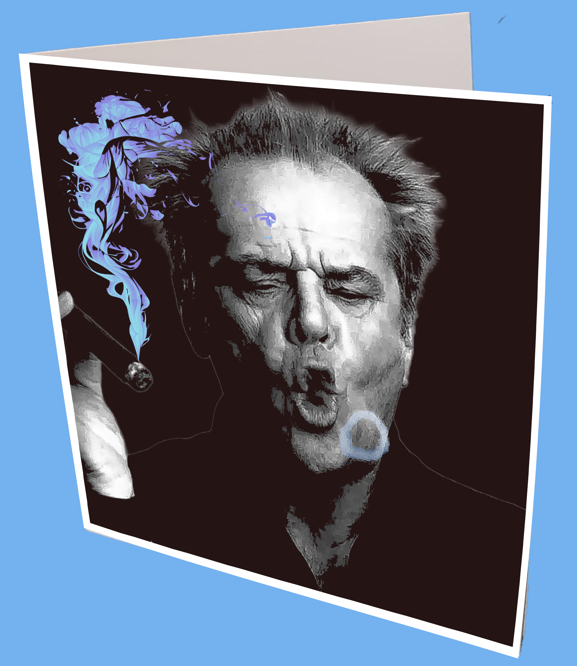 Jack Nicholson Greeting Card