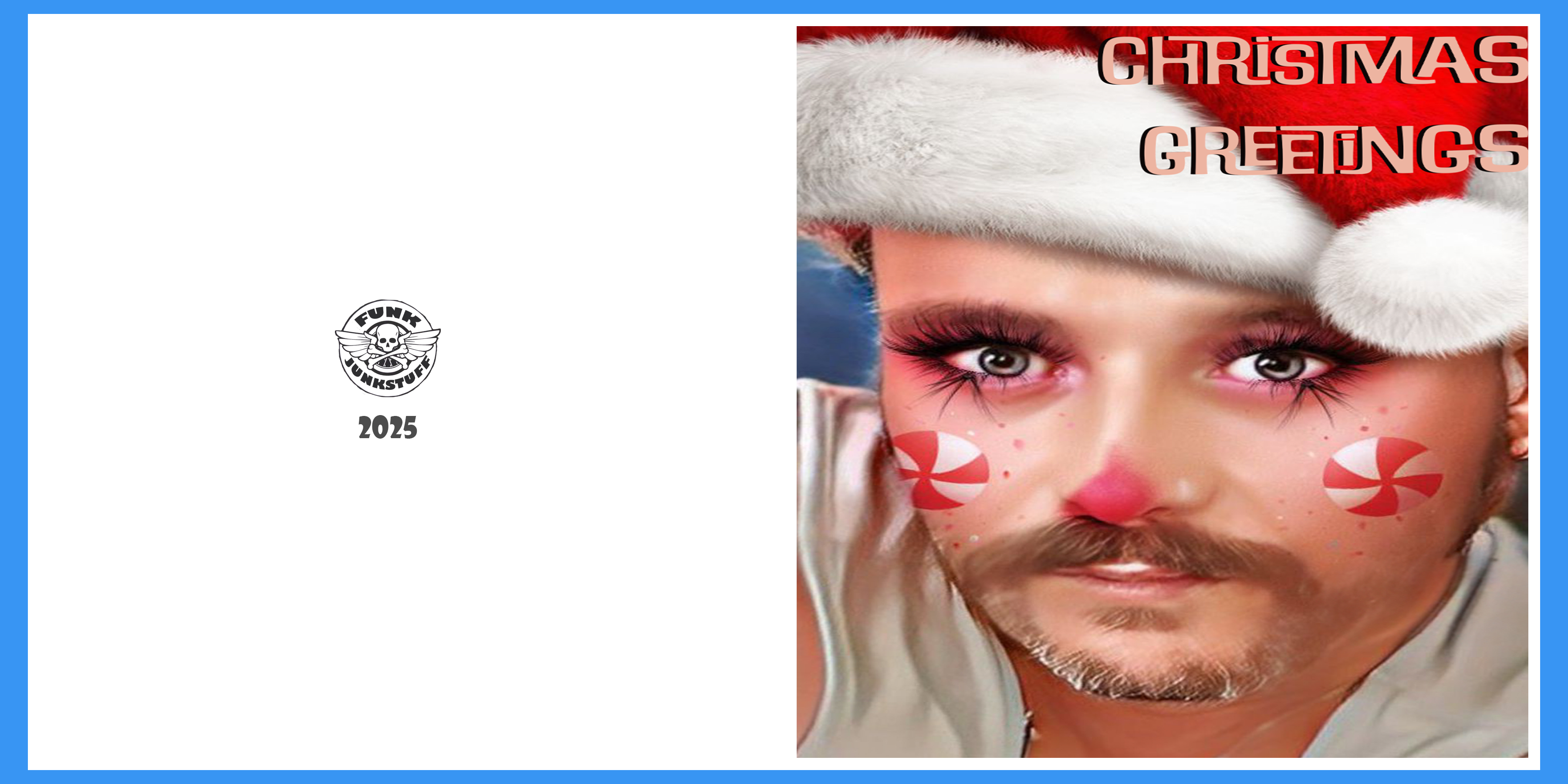 James Christmas Greetings Card