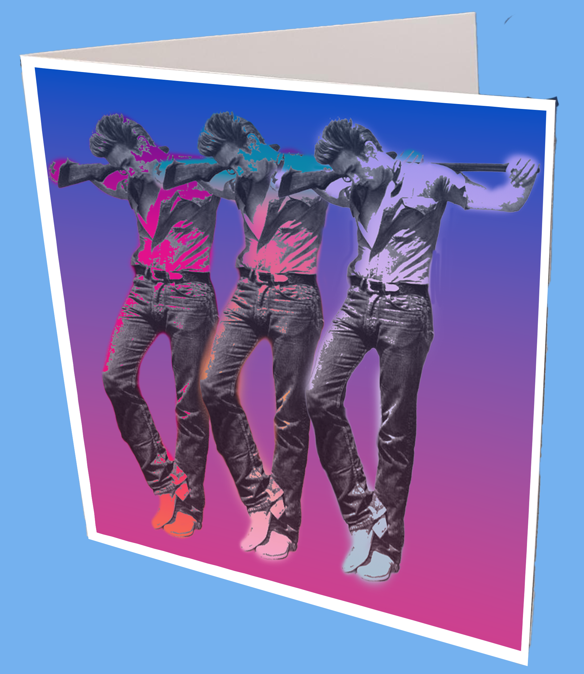 James Dean Greeting Card