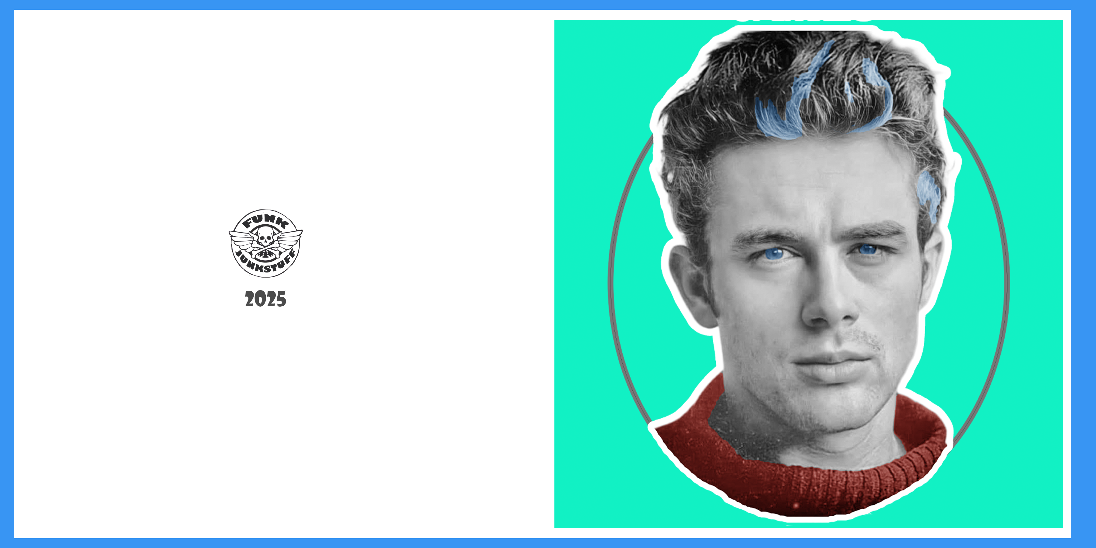 James Dean Greeting Card