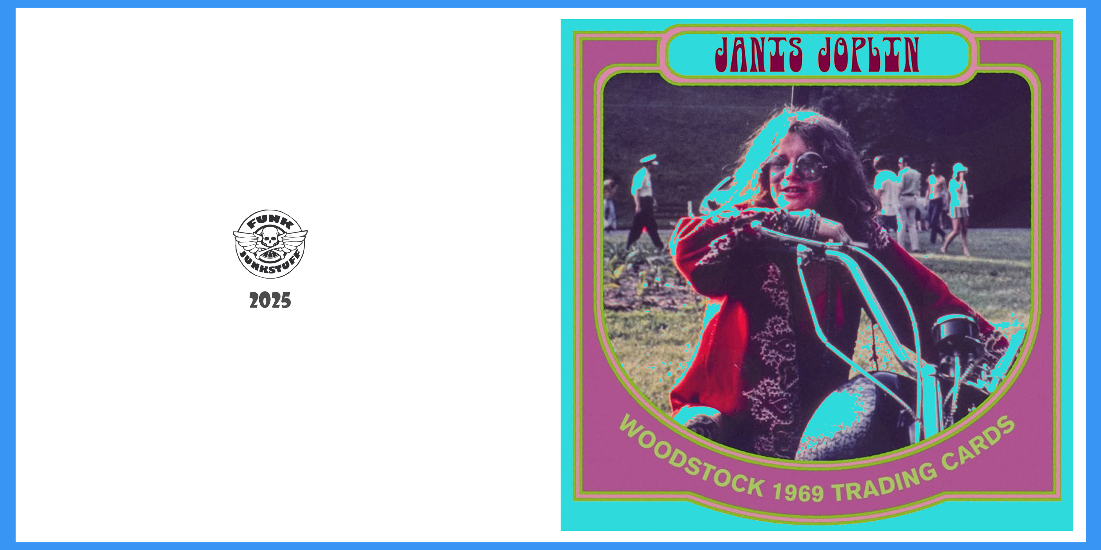 Janis Joplin Greeting Card