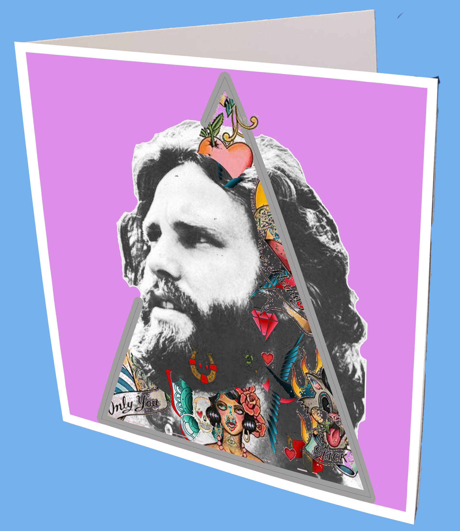 Jim Morrison Greeting Card