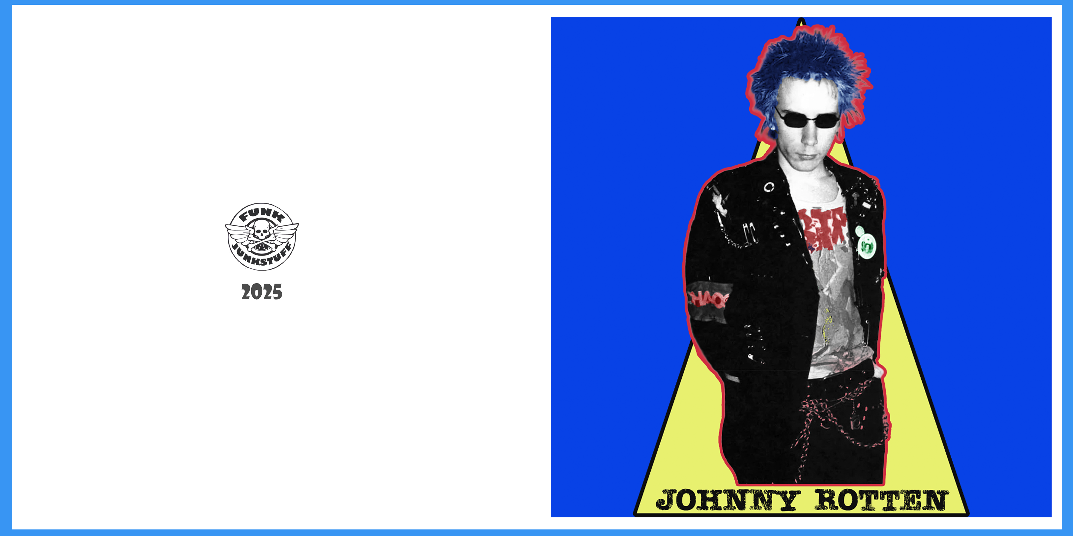Johnny Rotten Greeting Card