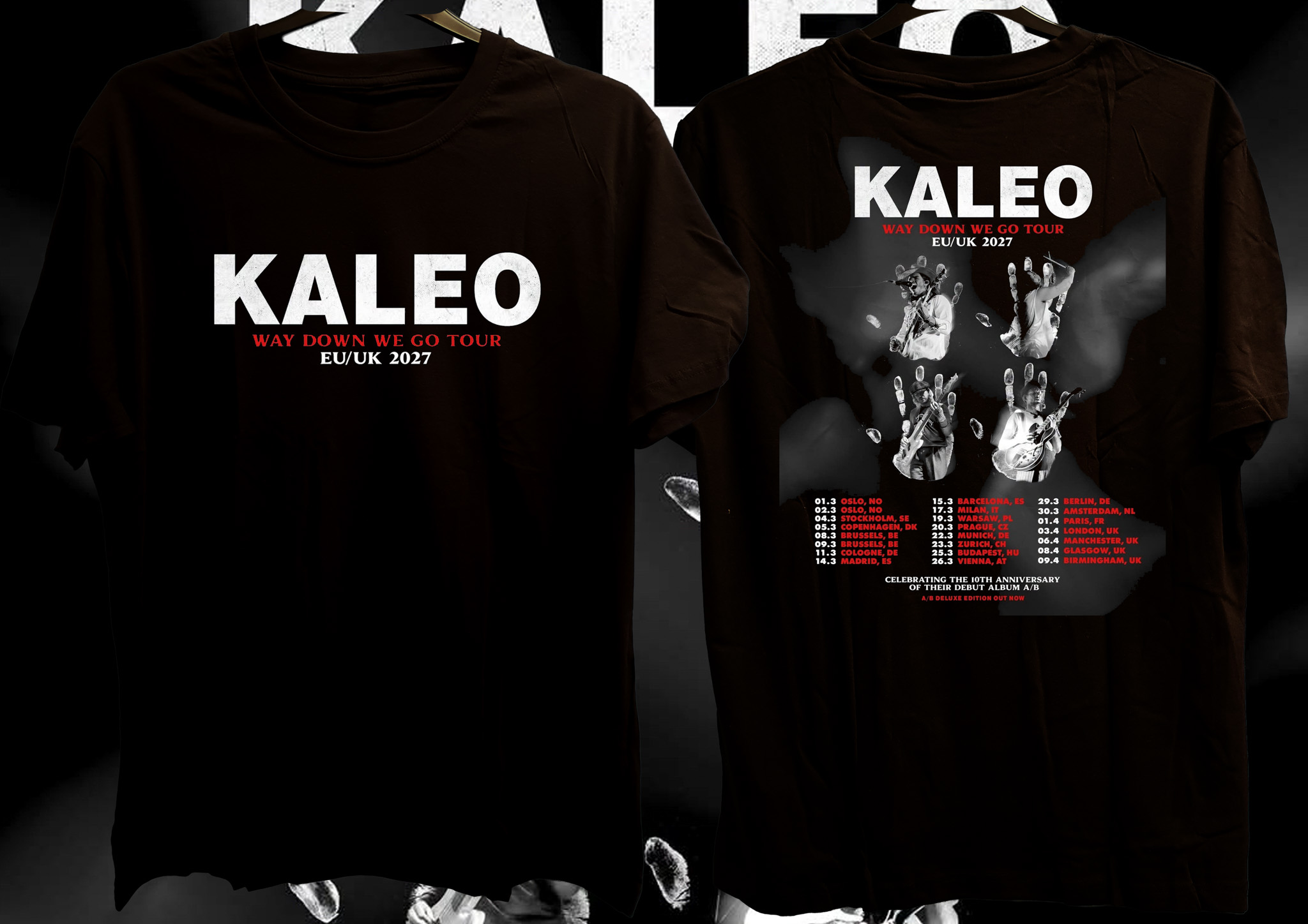 Kaleo Way Down We Go Tour EU/UK 2027