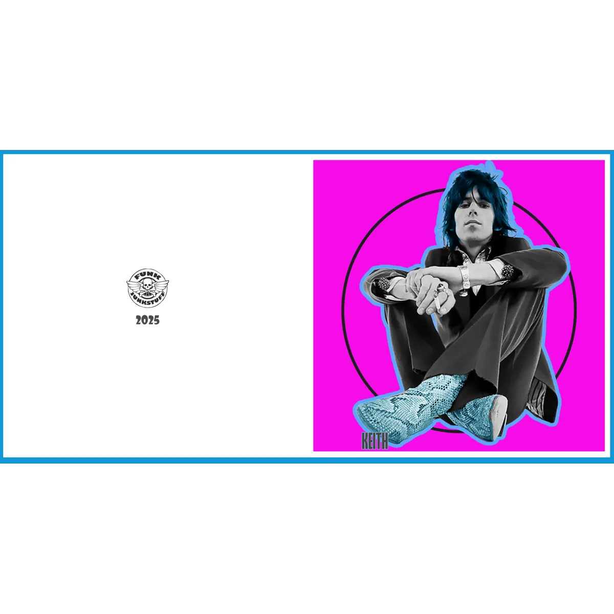 Keith Richards Greeting Card
