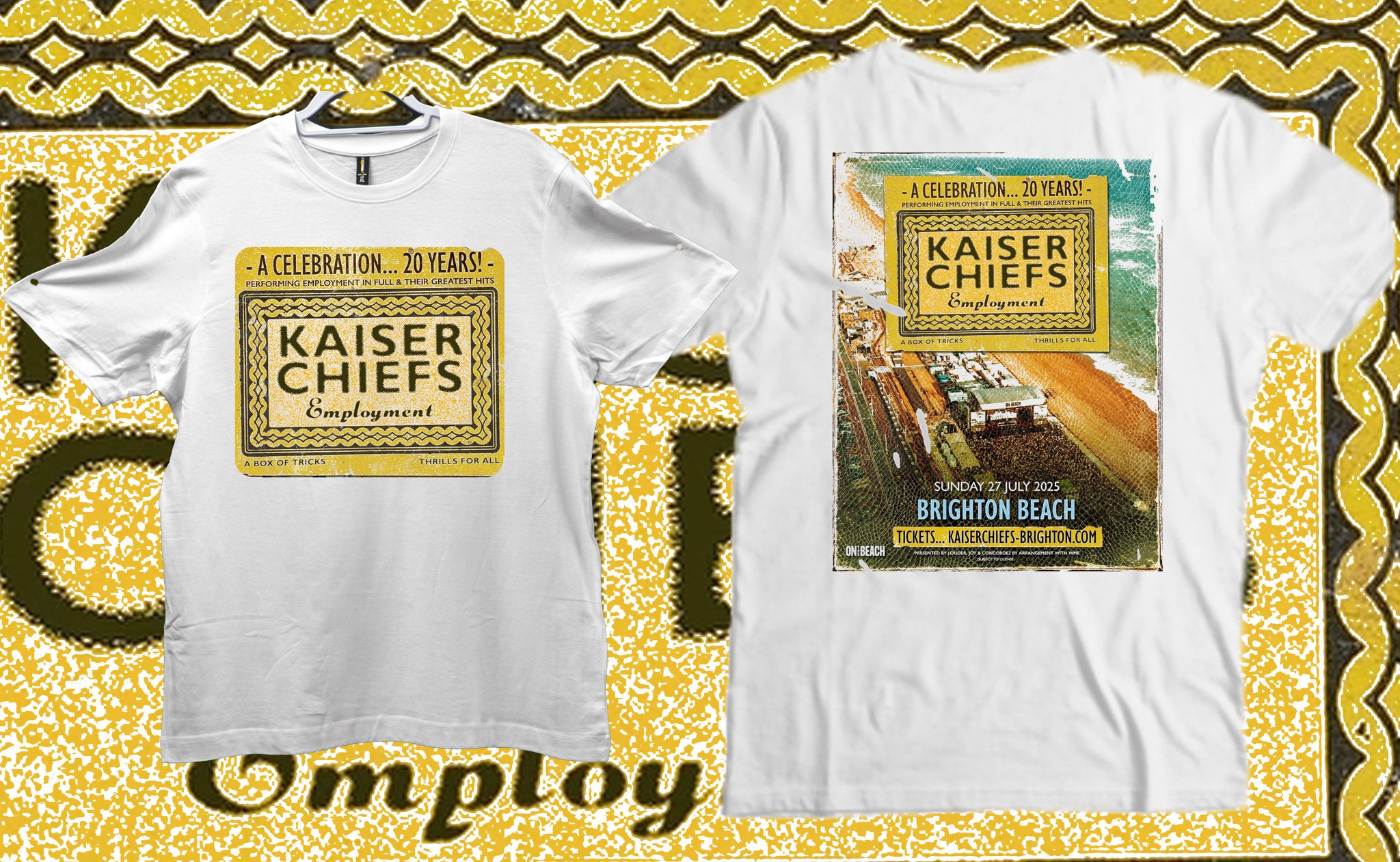 Kaiser Chiefs on Brighton Beach