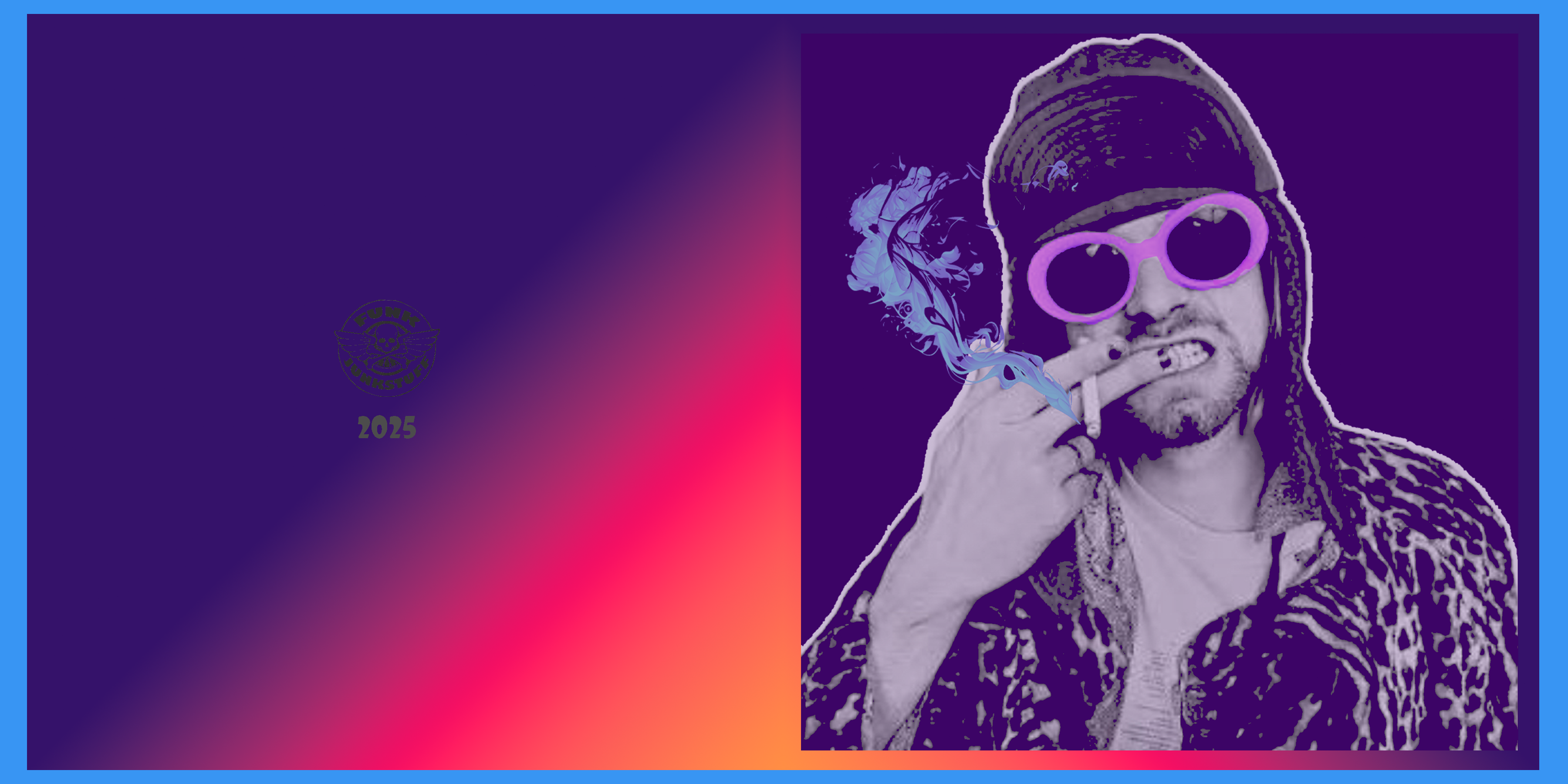 Kurt Cobain Smoking Greeting Card