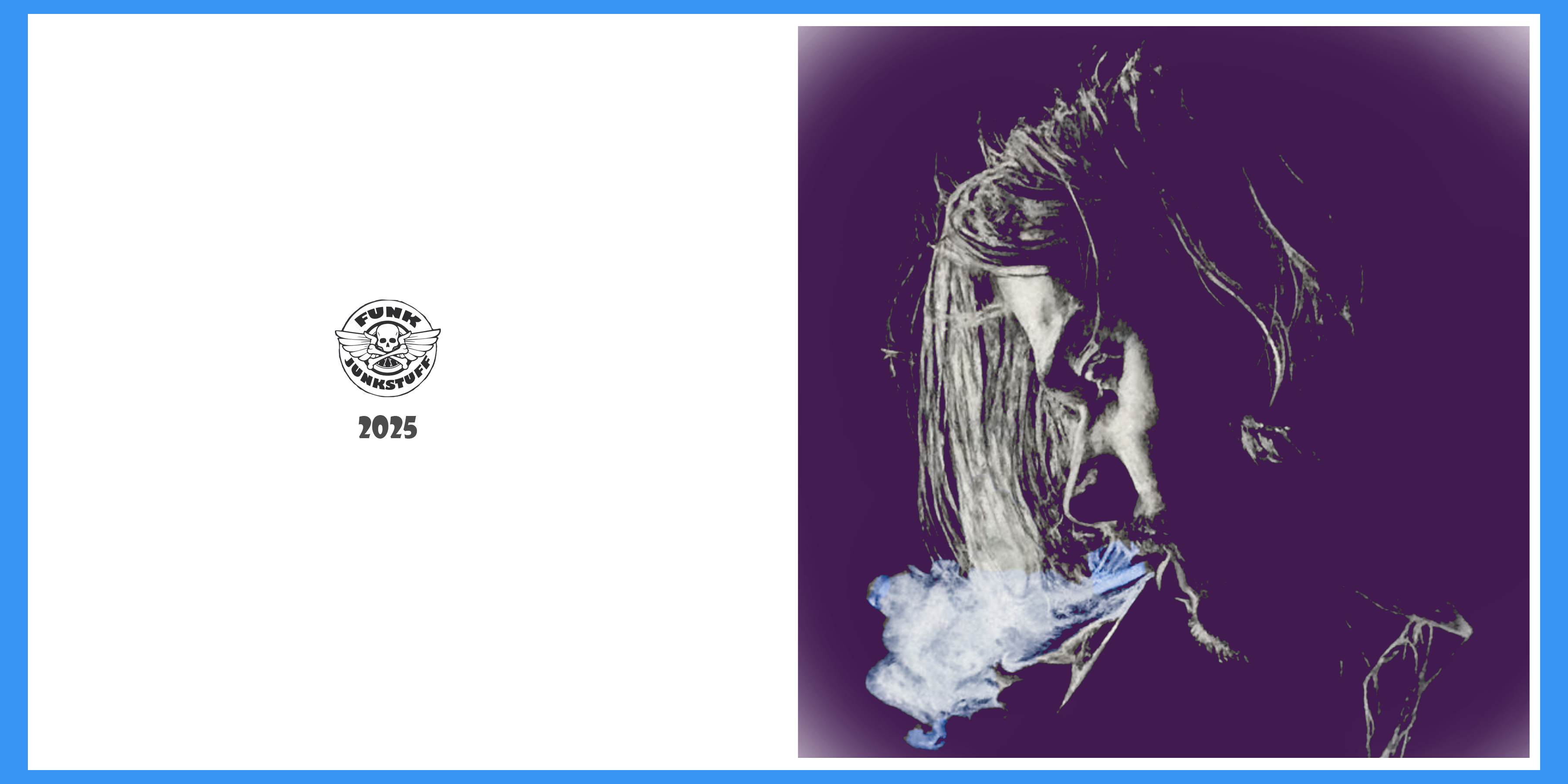 Kurt Smoky Blue Greeting Card