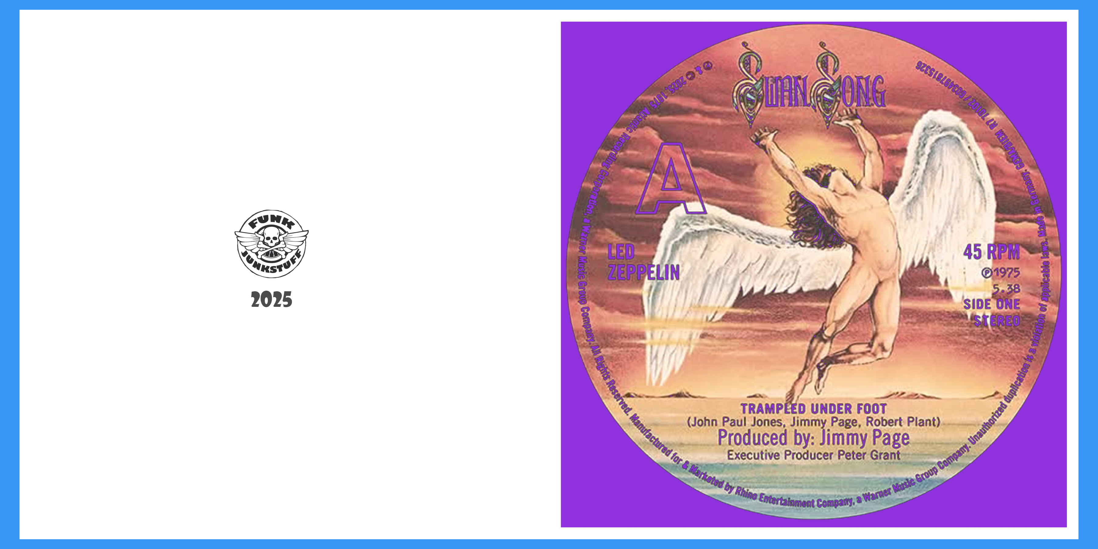 Led Zeppelin Greeting Card