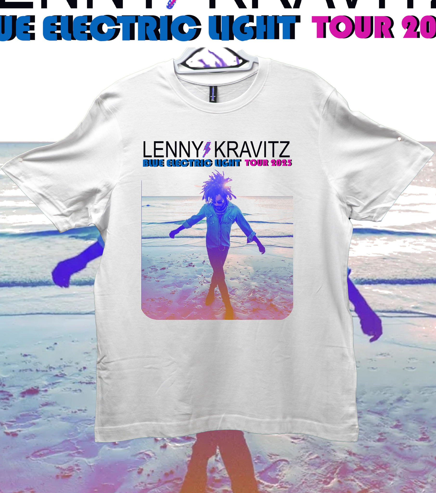 Lenny Kravitz Blue Electric Light Tour 2025