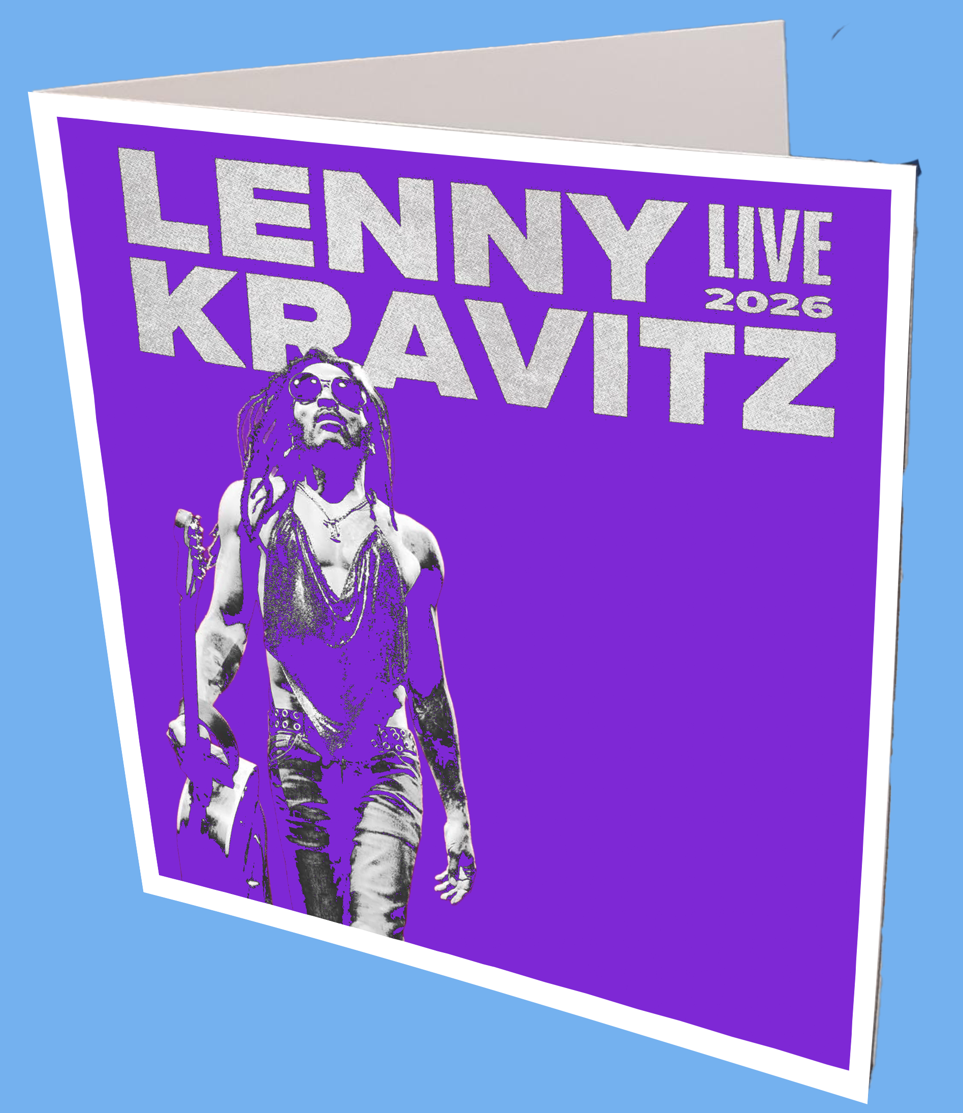 Lenny Kravitz 26 Greeting Card