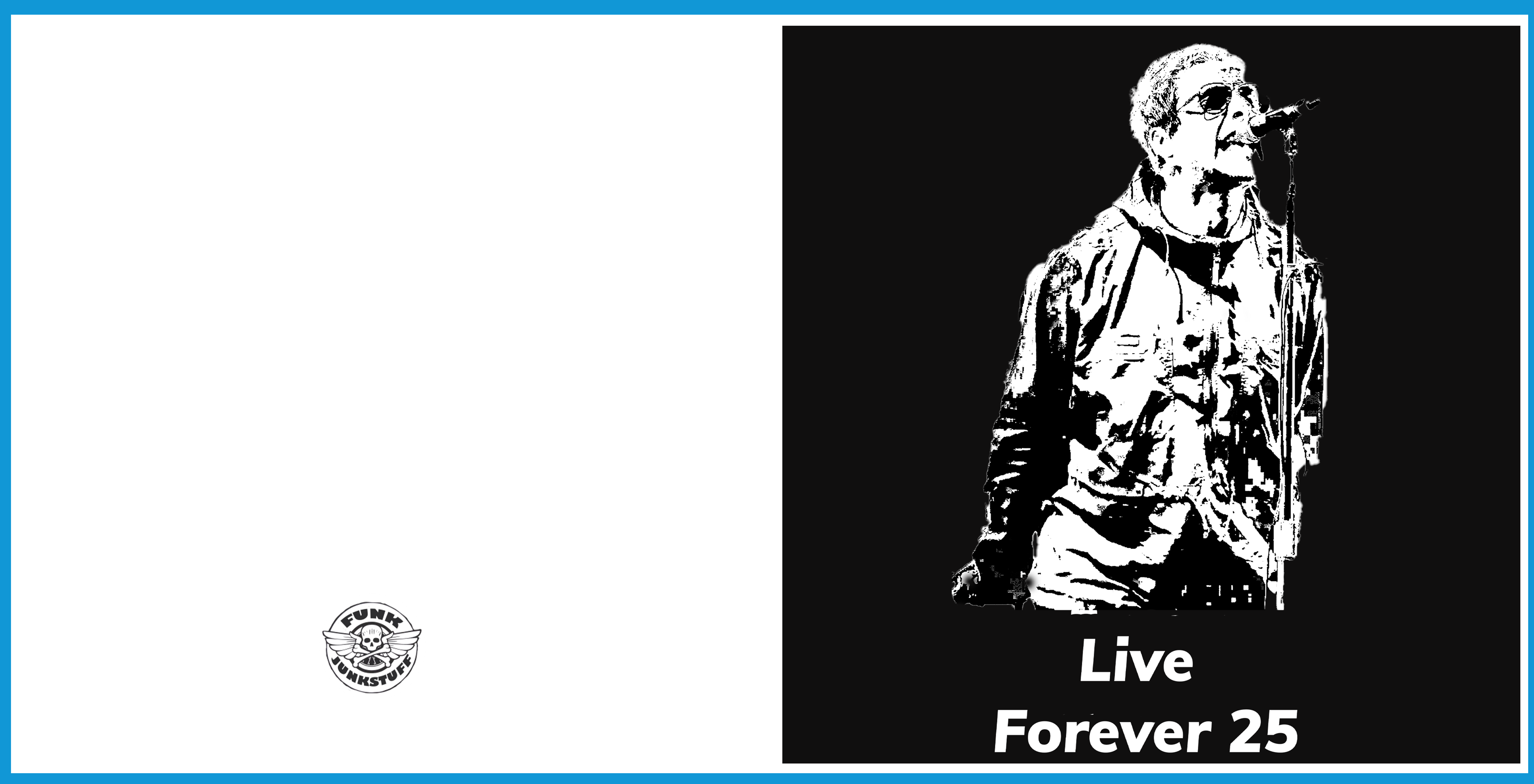 Liam Gallagher Live Forever 25 Greeting Card