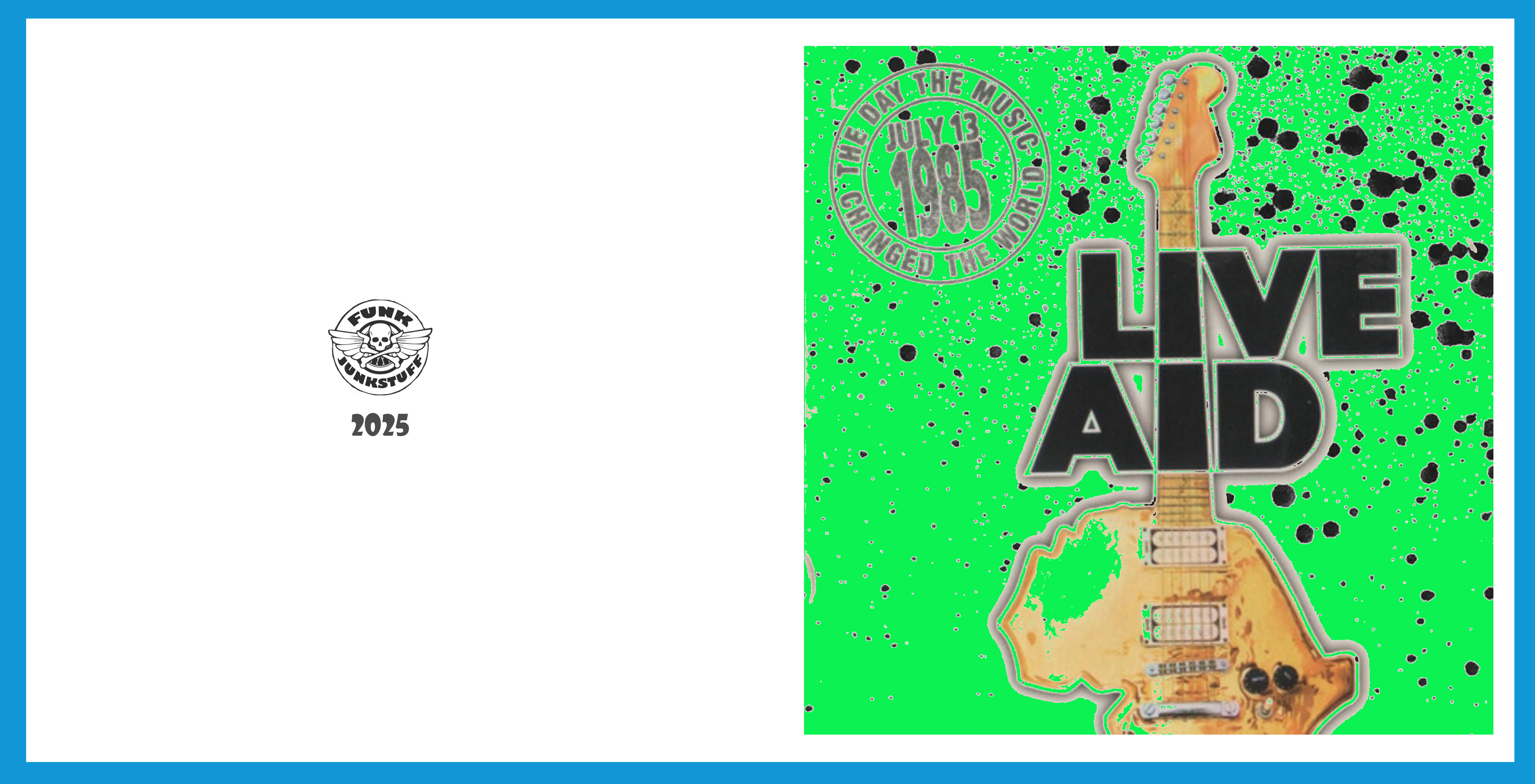 Live Aid Greeting Card