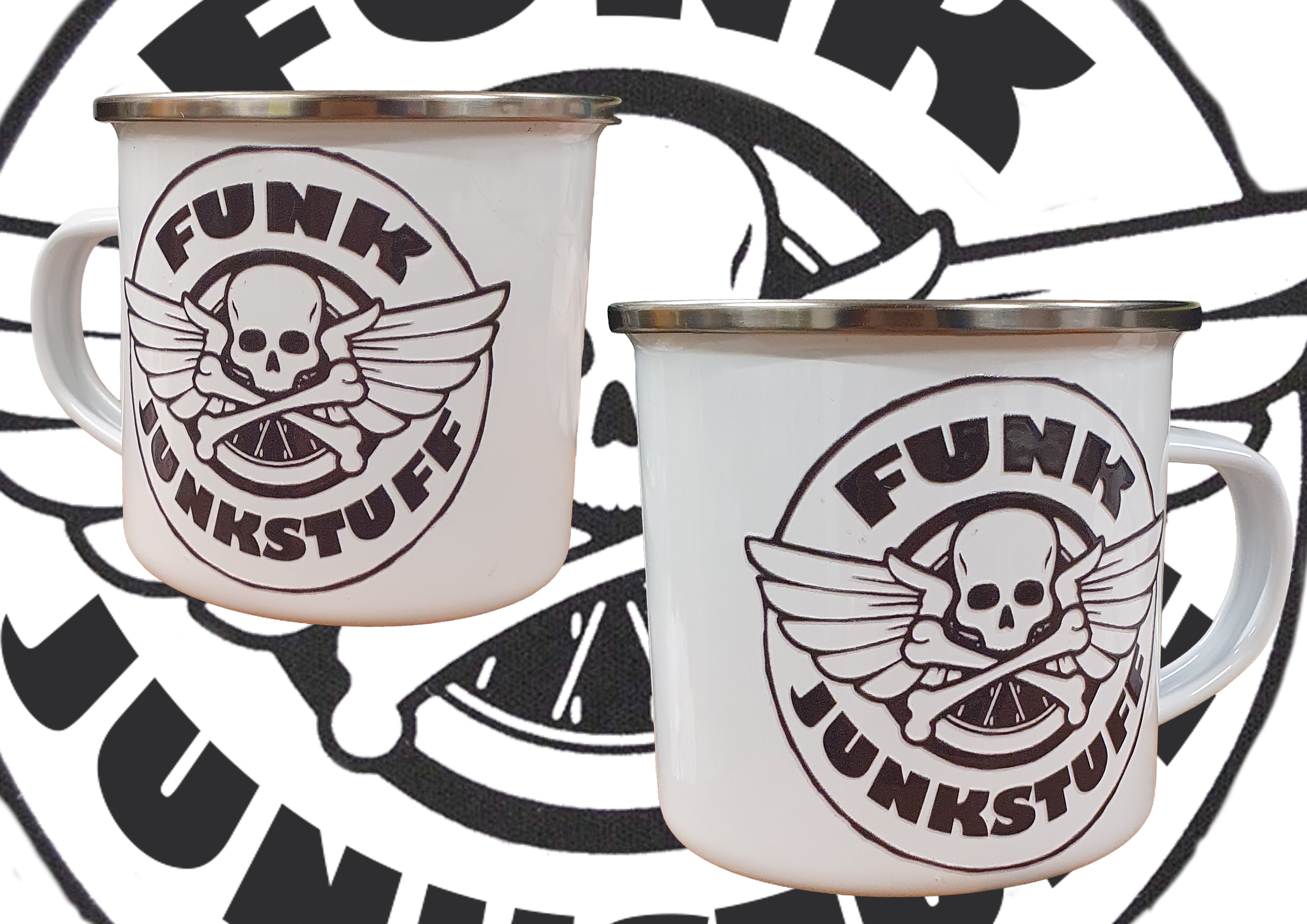 Funkjunkstuff Tin Cups